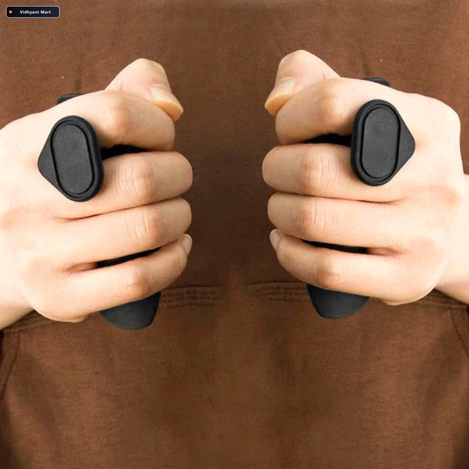 Vidhyant Mart Gym Hand Grip Support Pads Enhance Weightlifting C 4
