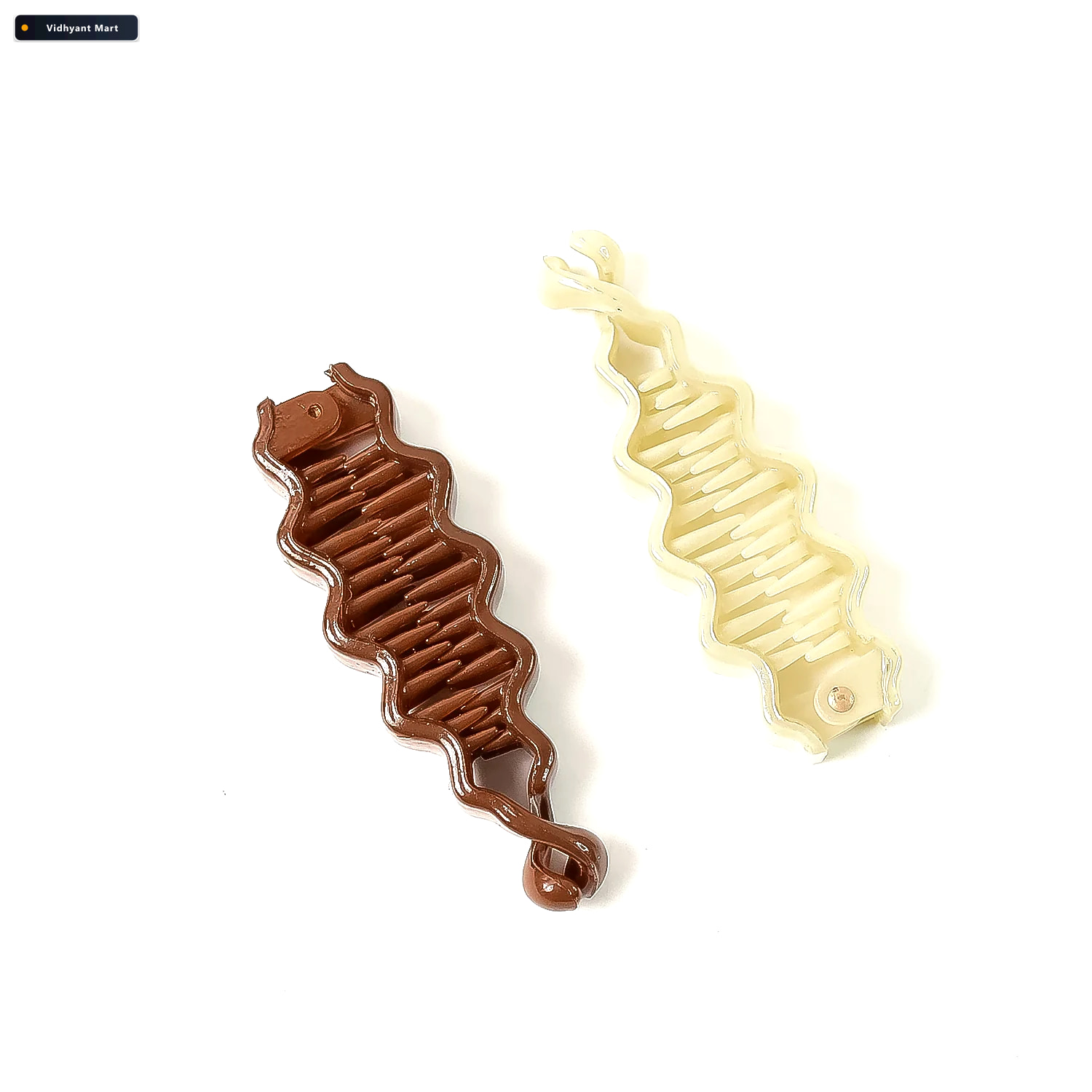 Vidhyant Mart Hair Claw Clips Strong Non Slip Plastic Clip For W 4