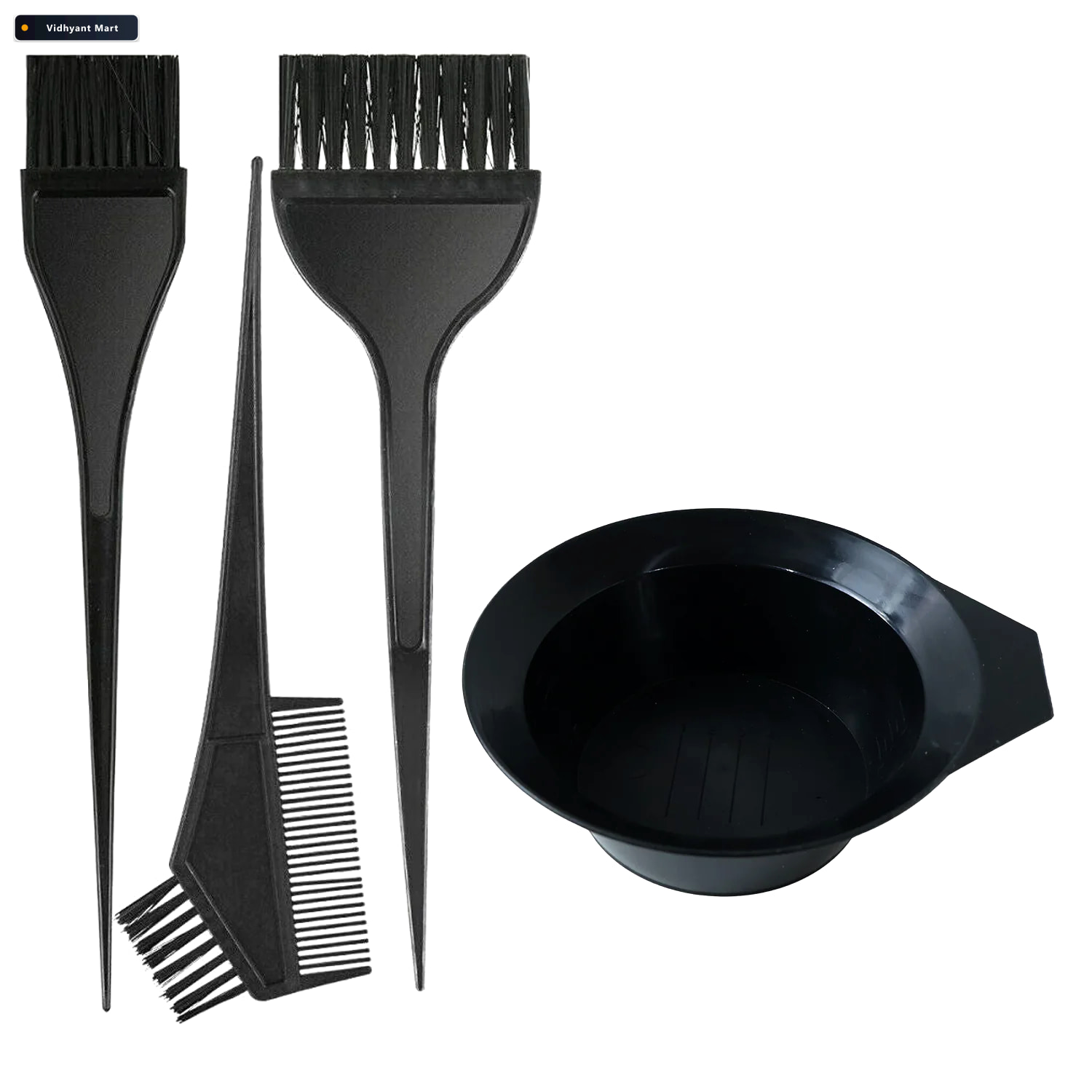 Vidhyant Mart Hair Coloring Kit Complete Applicator Set For Salo 4