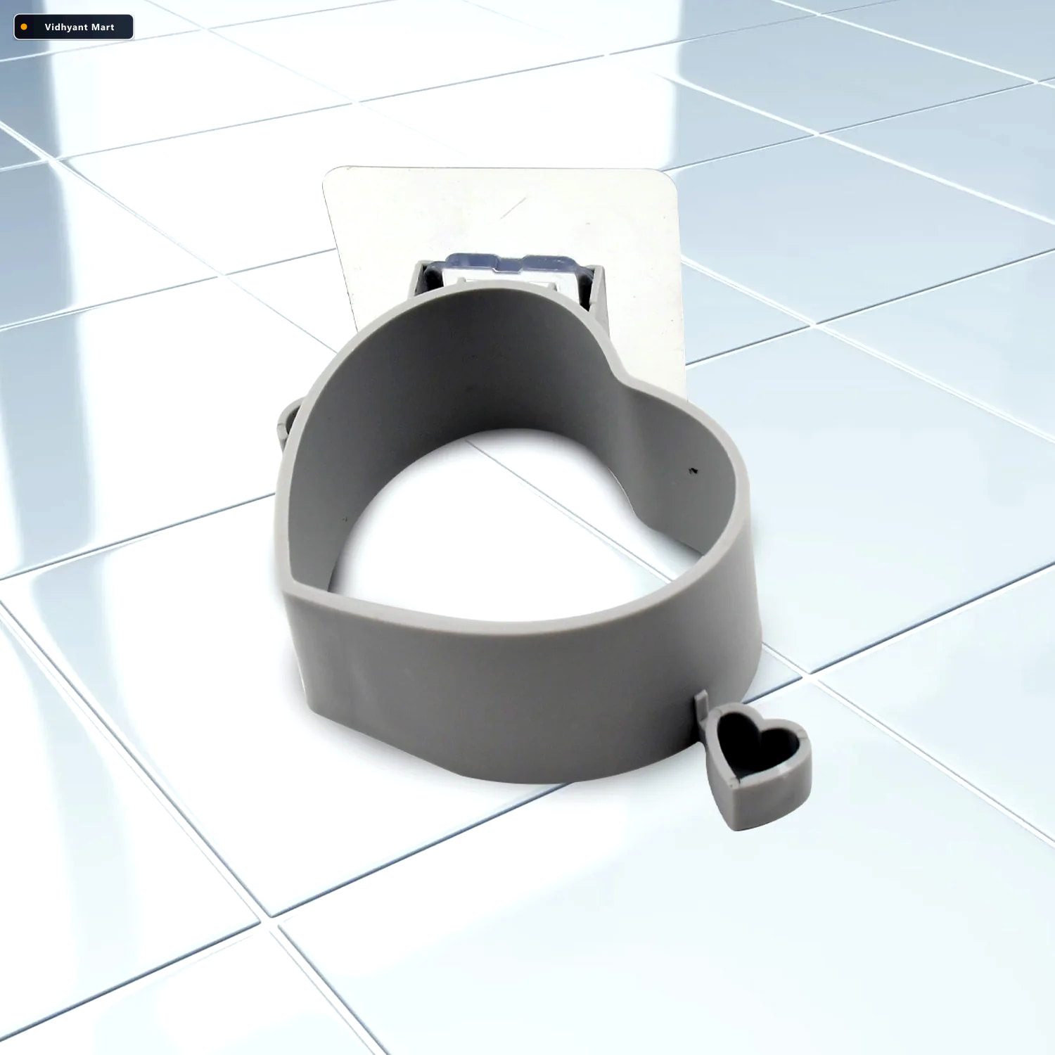 Vidhyant Mart Hair Dryer Holder Adhesive Wall Mount Storage Calm 2