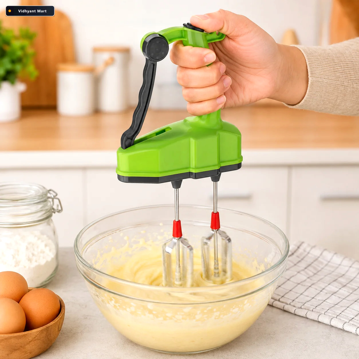 Vidhyant Mart Hand Blender Power Free Jumbo Stainless Steel Quic 1