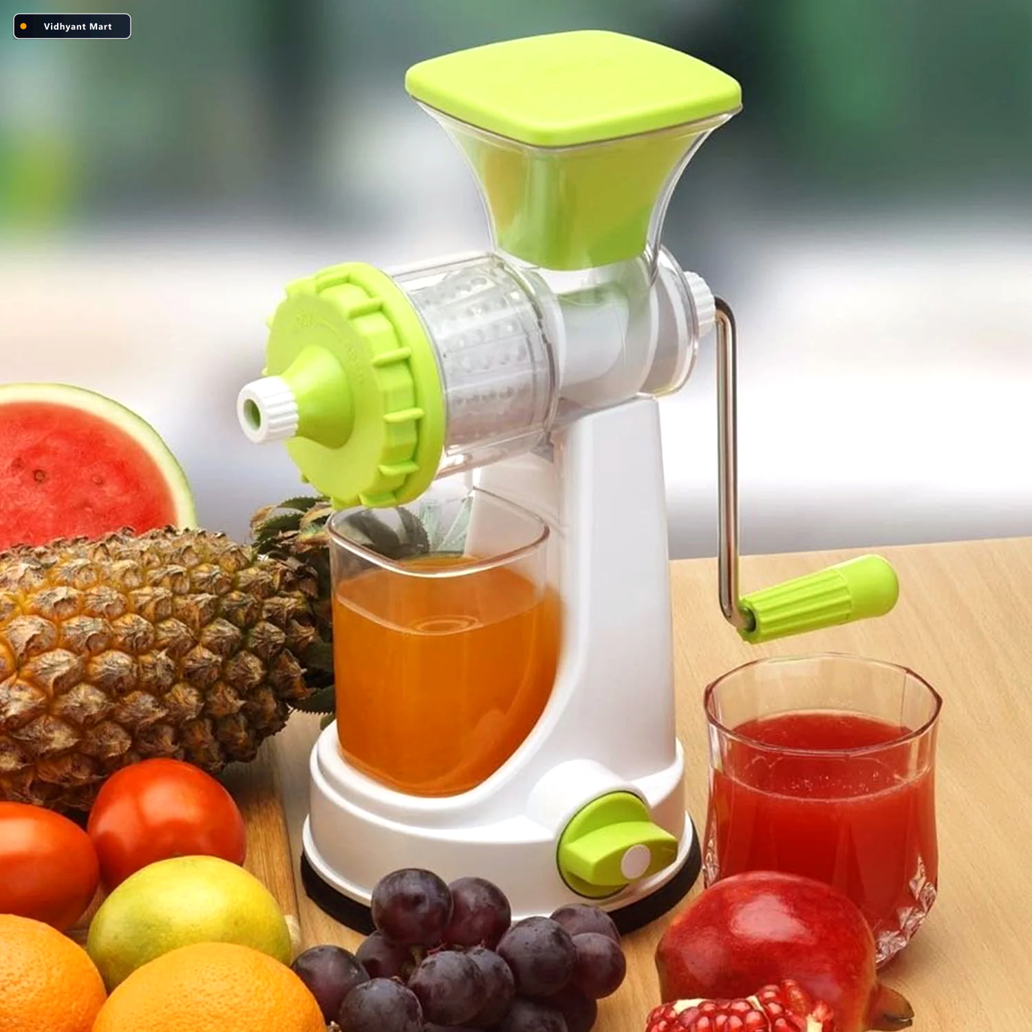 Vidhyant Mart Hand Juicer Smart Manual Fruit Vegetable Extractor 2