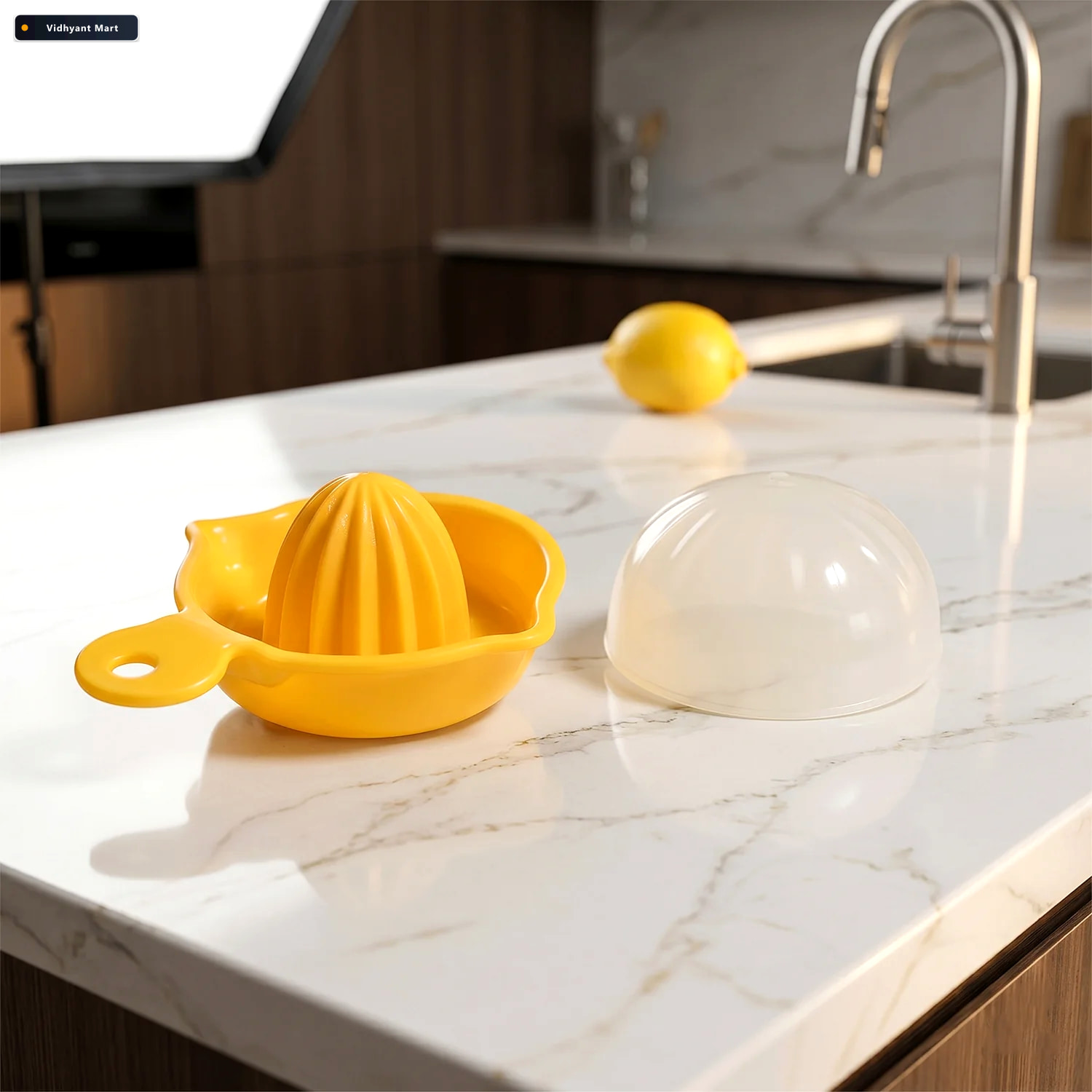 Vidhyant Mart Hand Operated Citrus Juicer Compact Easy To Use Me 3