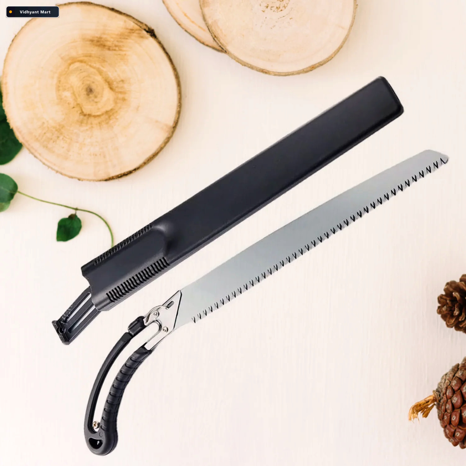 Vidhyant Mart Hand Pruning Saw 50cm High Carbon Steel For Tree C 1