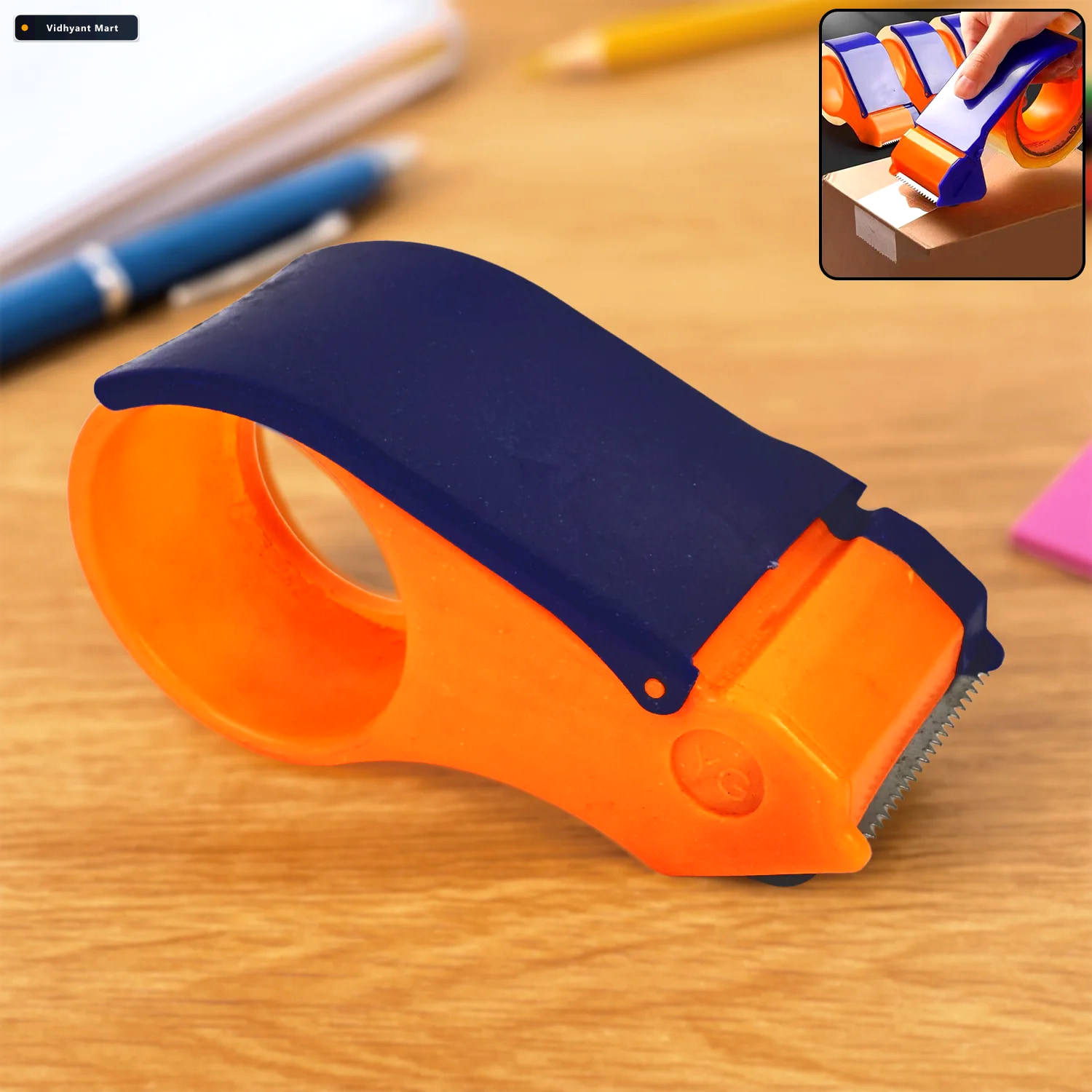 Vidhyant Mart Hand Tape Dispenser 60mm Easy Packaging Tool Tapeh 1
