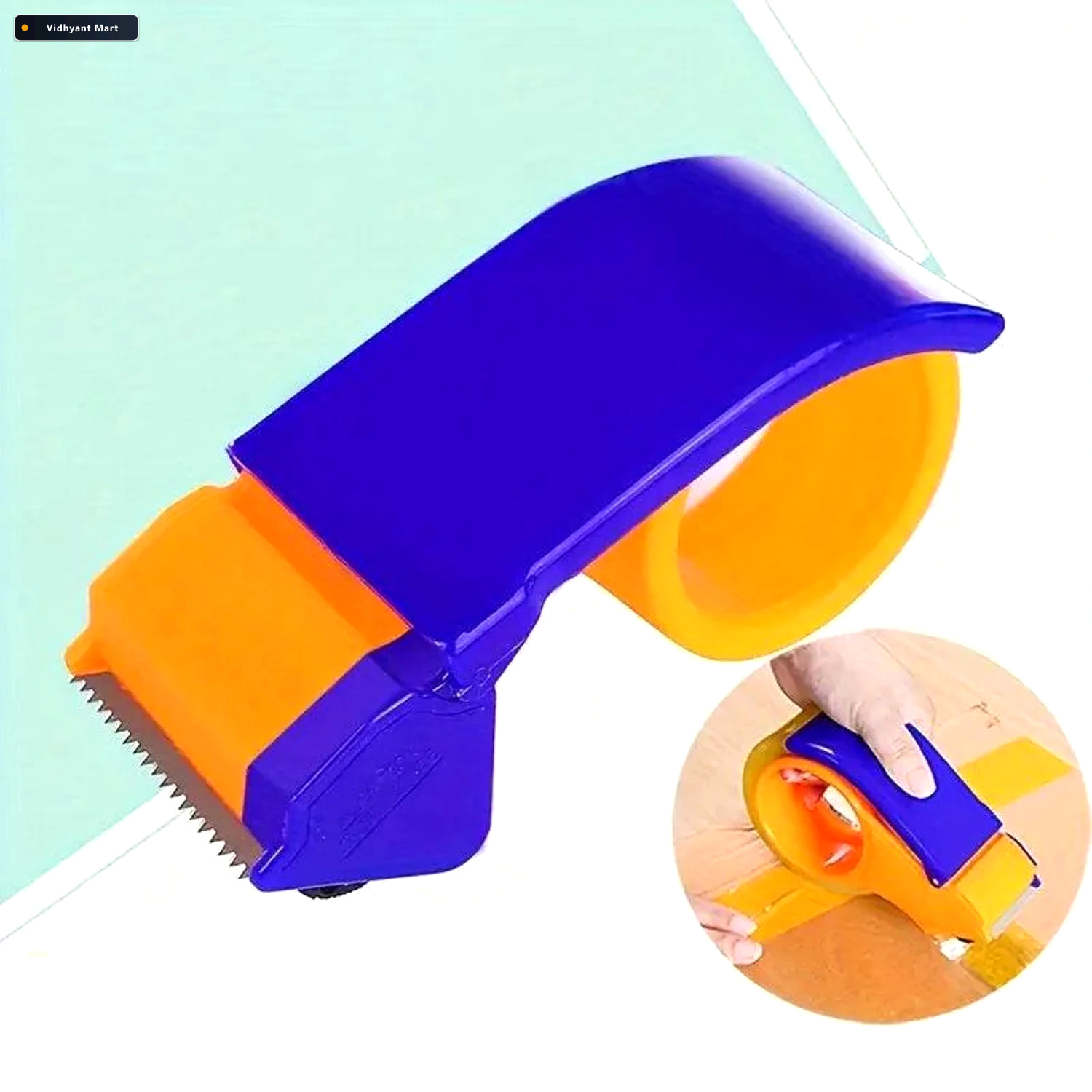 Vidhyant Mart Hand Tape Dispenser 60mm Easy Packaging Tool Tapeh 2