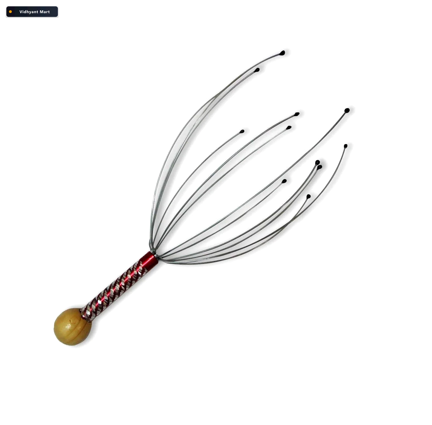 Vidhyant Mart Handheld Scalp Massager Stress Relief Relaxation C 3