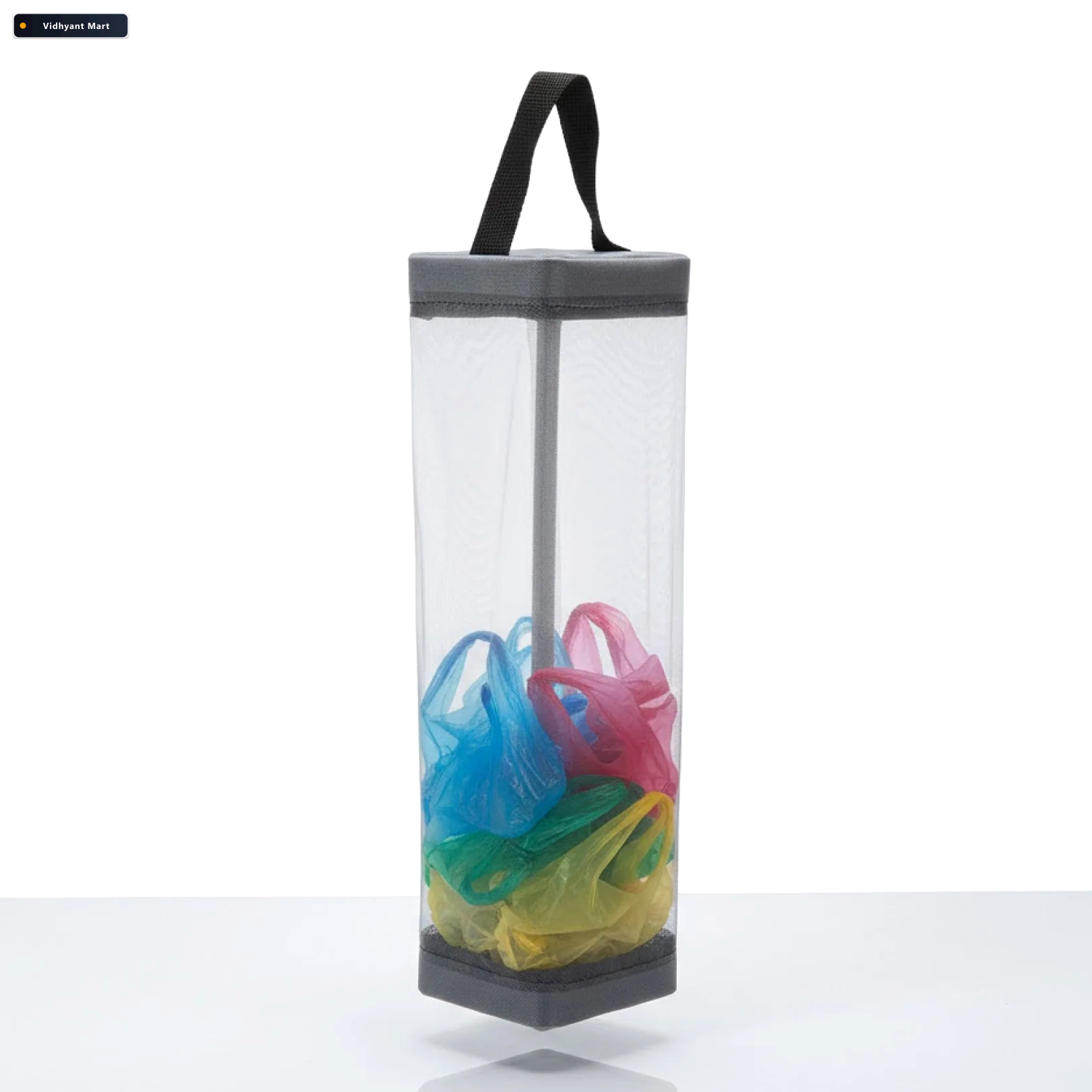 Vidhyant Mart Hanging Waste Bag Holder Durable Mesh Organizer Ti 1