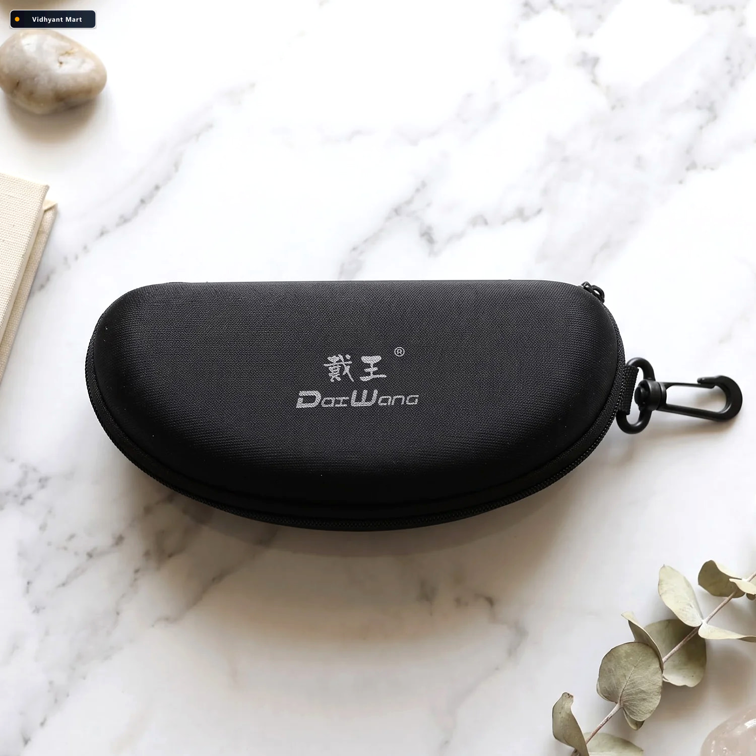 Vidhyant Mart Hard Shell Sunglasses Case With Zip And Clip For T 3