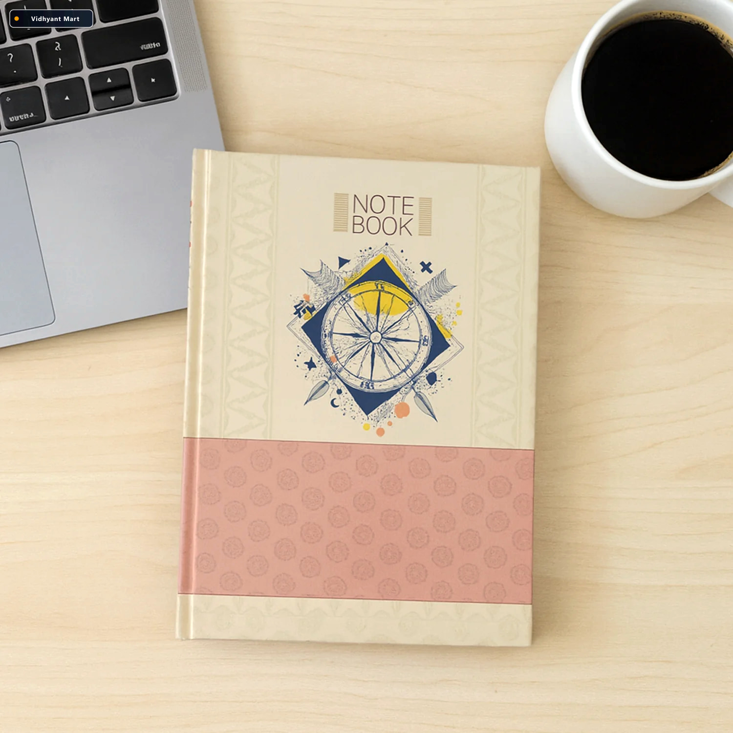 Vidhyant Mart Hardbound Diary Durable Cover 100 Ruled Pages 1