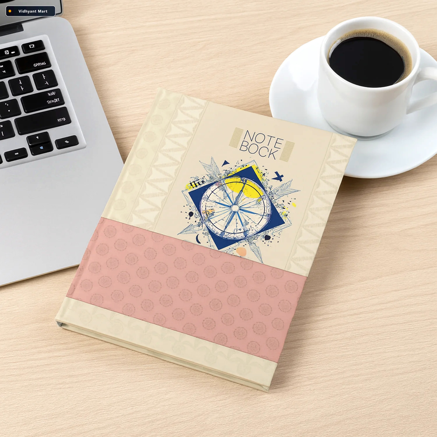 Vidhyant Mart Hardbound Diary Durable Cover 100 Ruled Pages 3