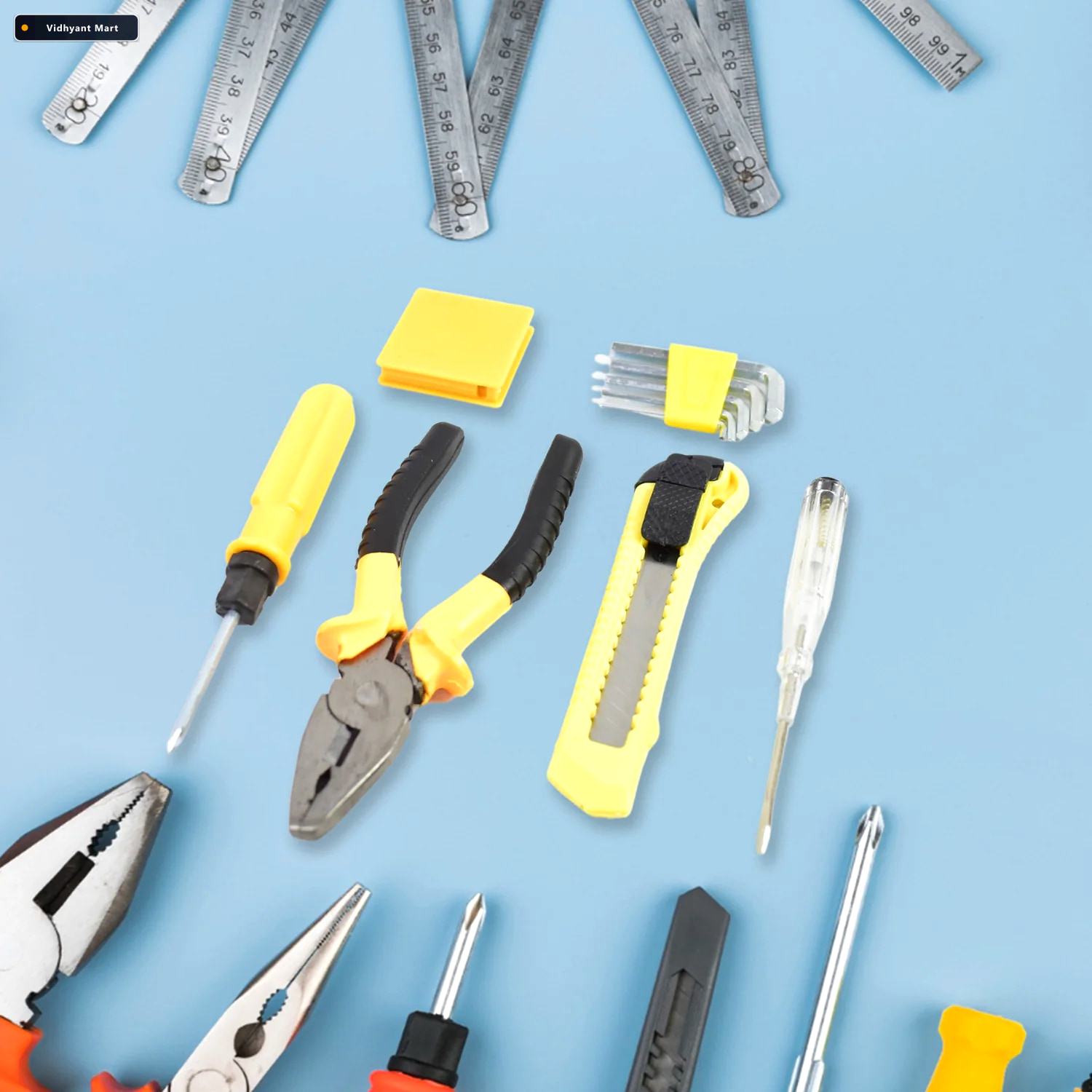 Vidhyant Mart Hardware Tool Set 11 Pcs Multi Functional Kit Bolt 2