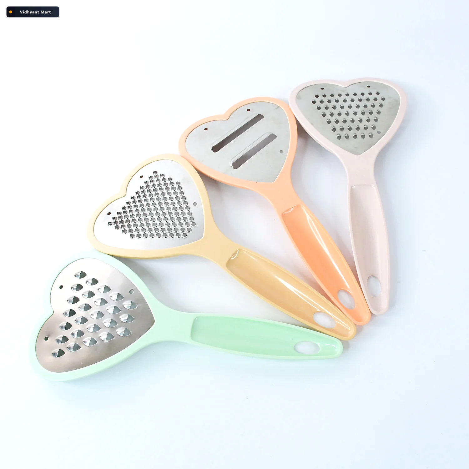 Vidhyant Mart Heart Grater Slicer Versatile Kitchen Tool Home Ch 4