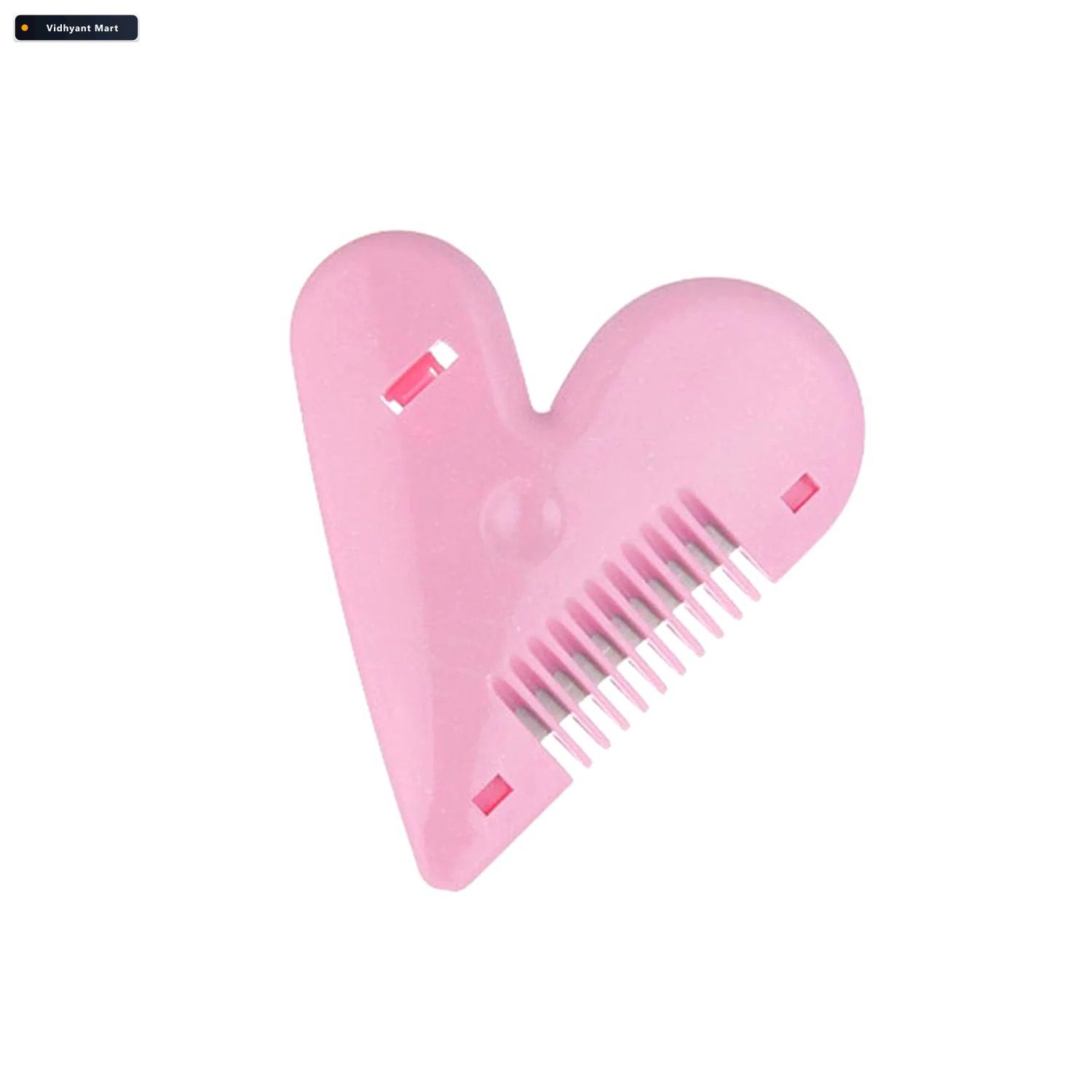 Vidhyant Mart Heart Shape Hair Cutting Scissors Safe Precise Sty 4