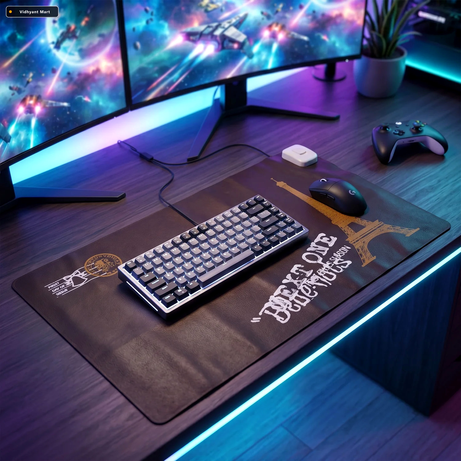 Vidhyant Mart Heated Mouse Pad Ergonomic Comfort Warmth Desk Cre 2
