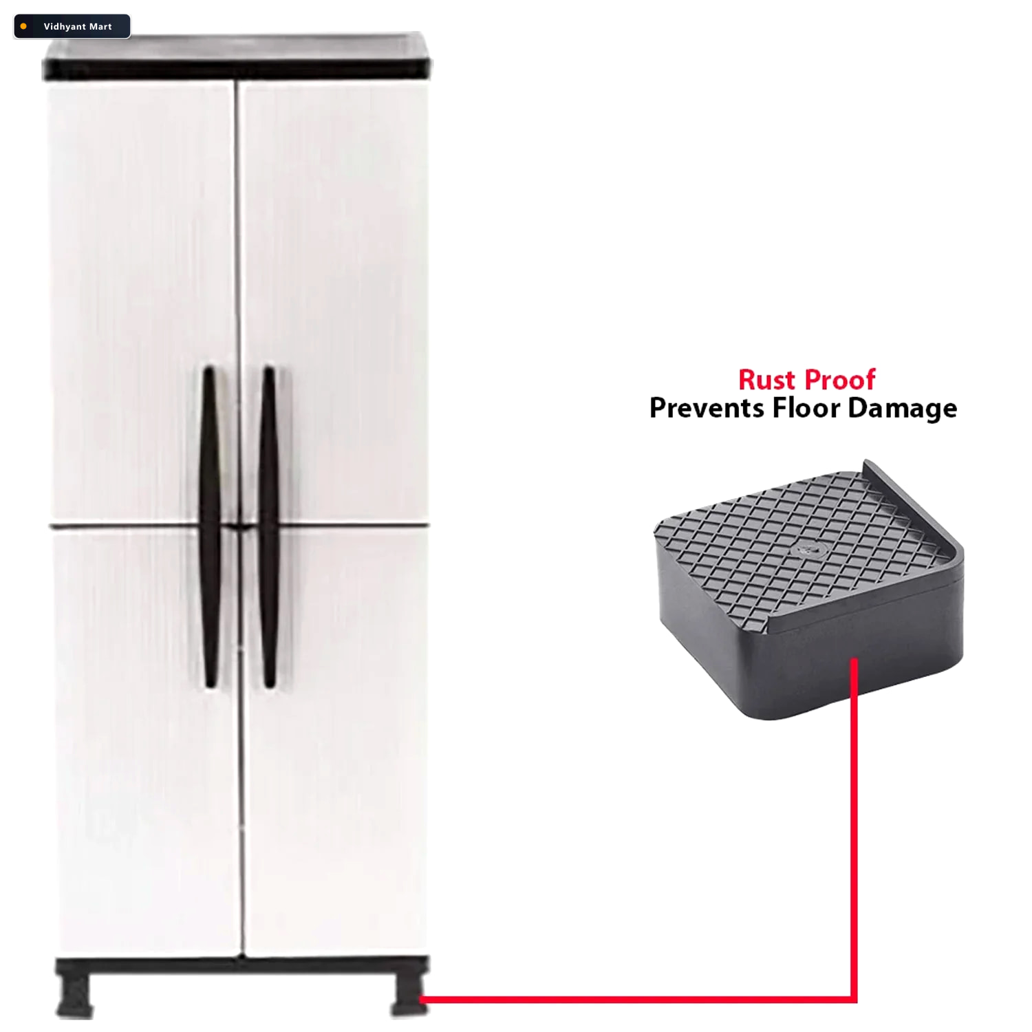 Vidhyant Mart Heavy Duty Base Stand Multipurpose Furniture Suppo 1