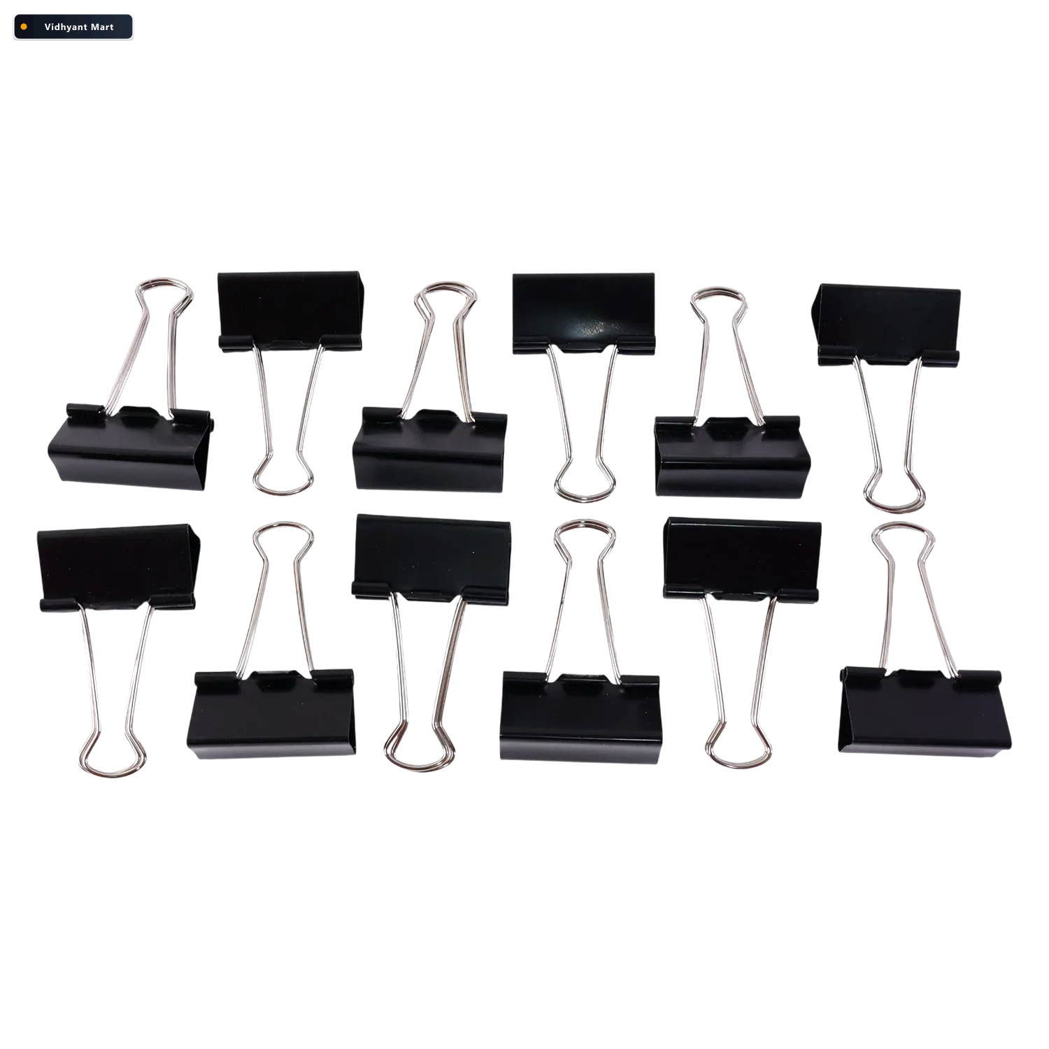 Vidhyant Mart Heavy Duty Binder Clips Extra Large 41mm Strong Gr 4