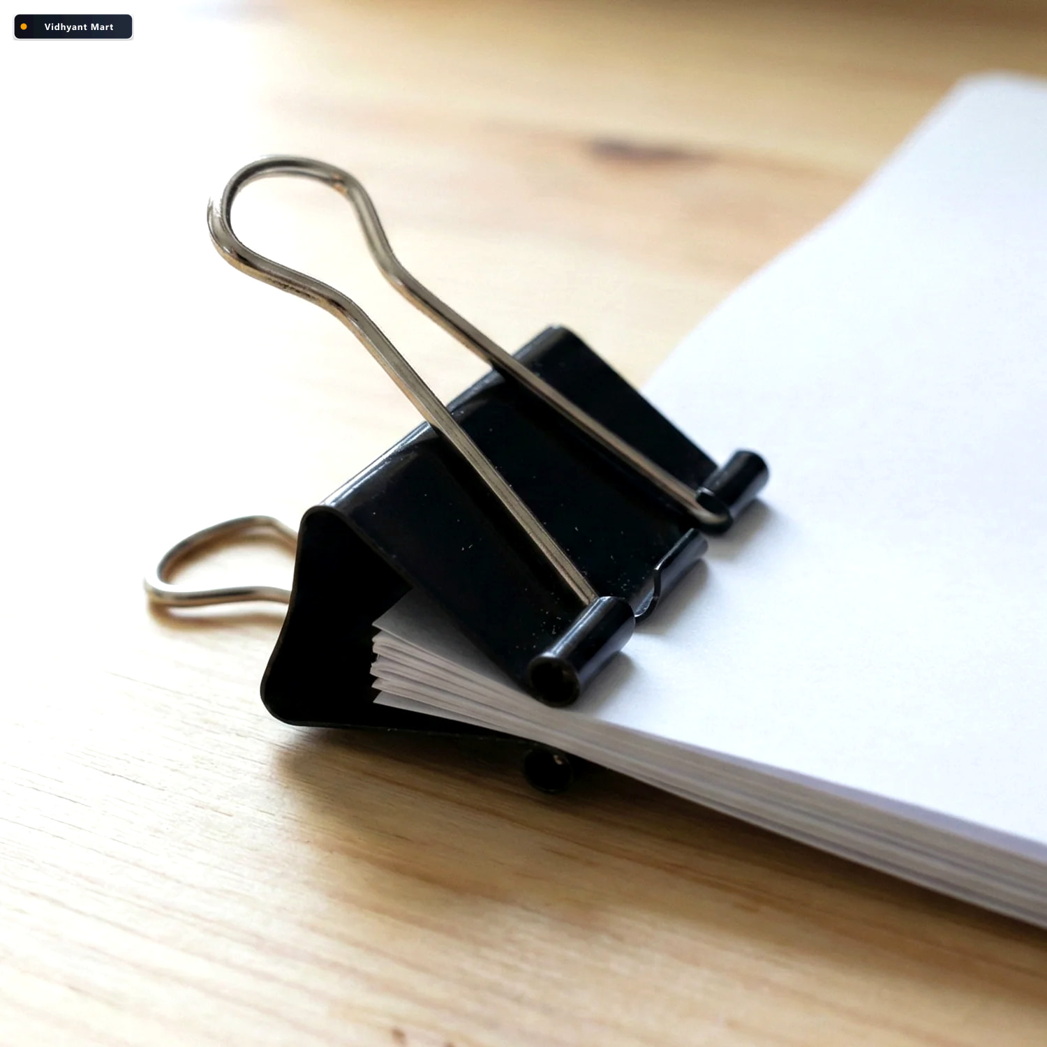 Vidhyant Mart Heavy Duty Binder Clips Strong 19 Mm Metal 40 Pc S 2