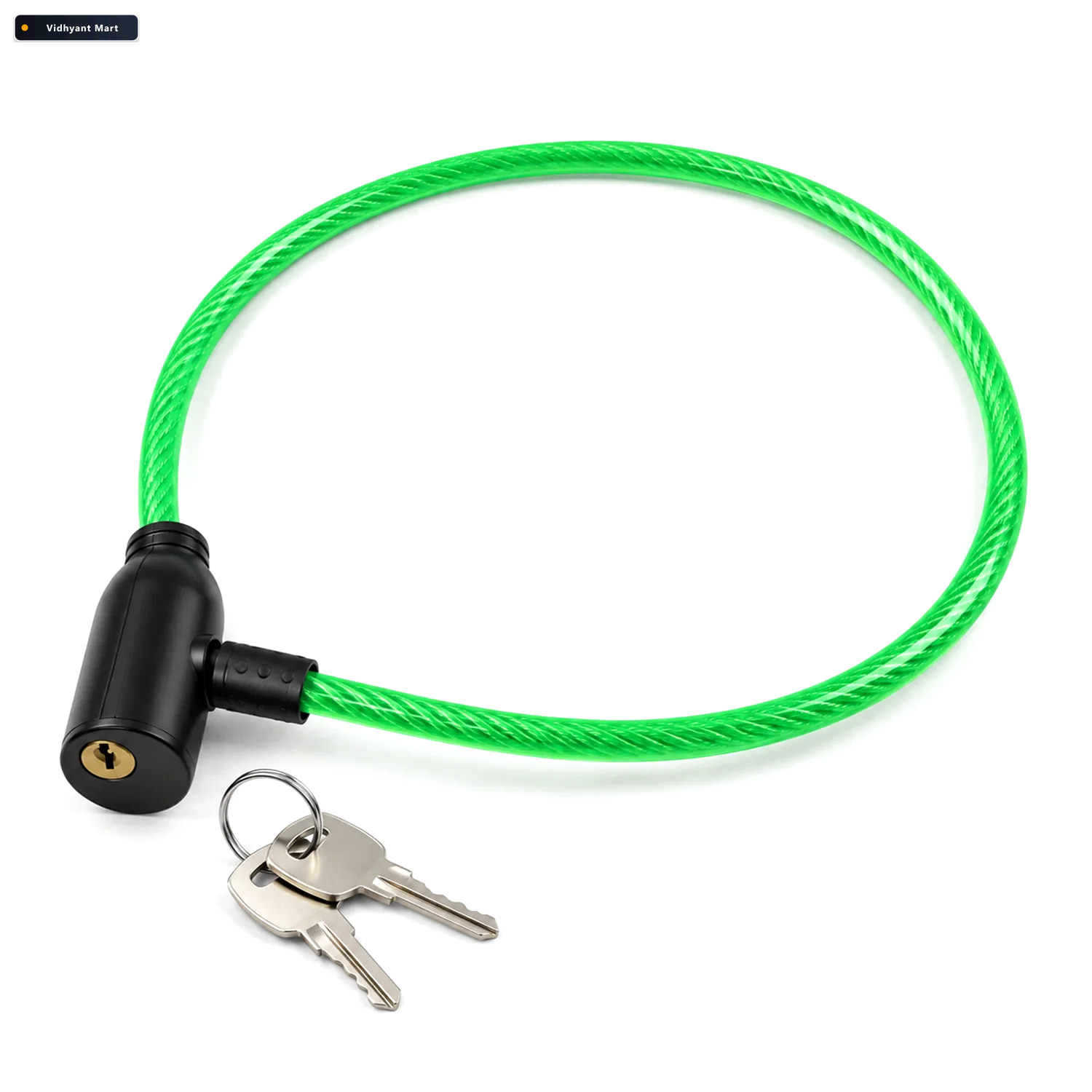 Vidhyant Mart Heavy Duty Flexible Braided Steel Cable Security L 4