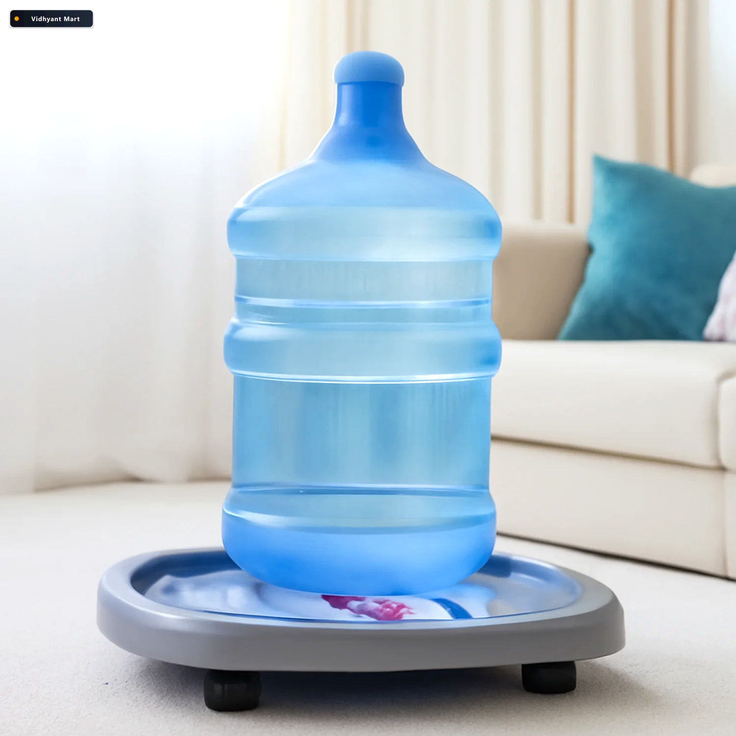 Vidhyant Mart Heavy Duty Gas Cylinder Trolley Smooth 360 Movemen 2