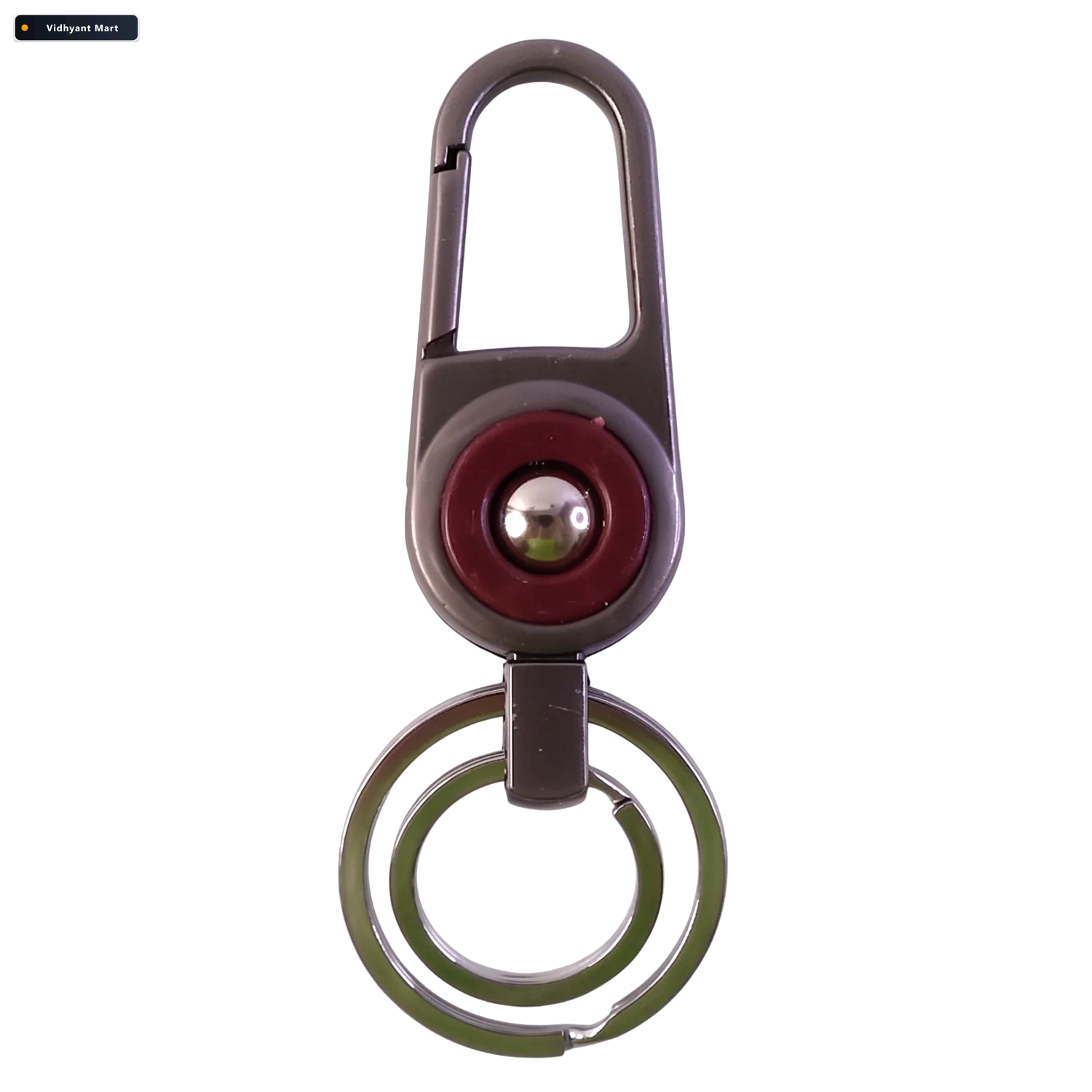 Vidhyant Mart Heavy Duty Metal Key Holder Secure Clipping Dual R 4