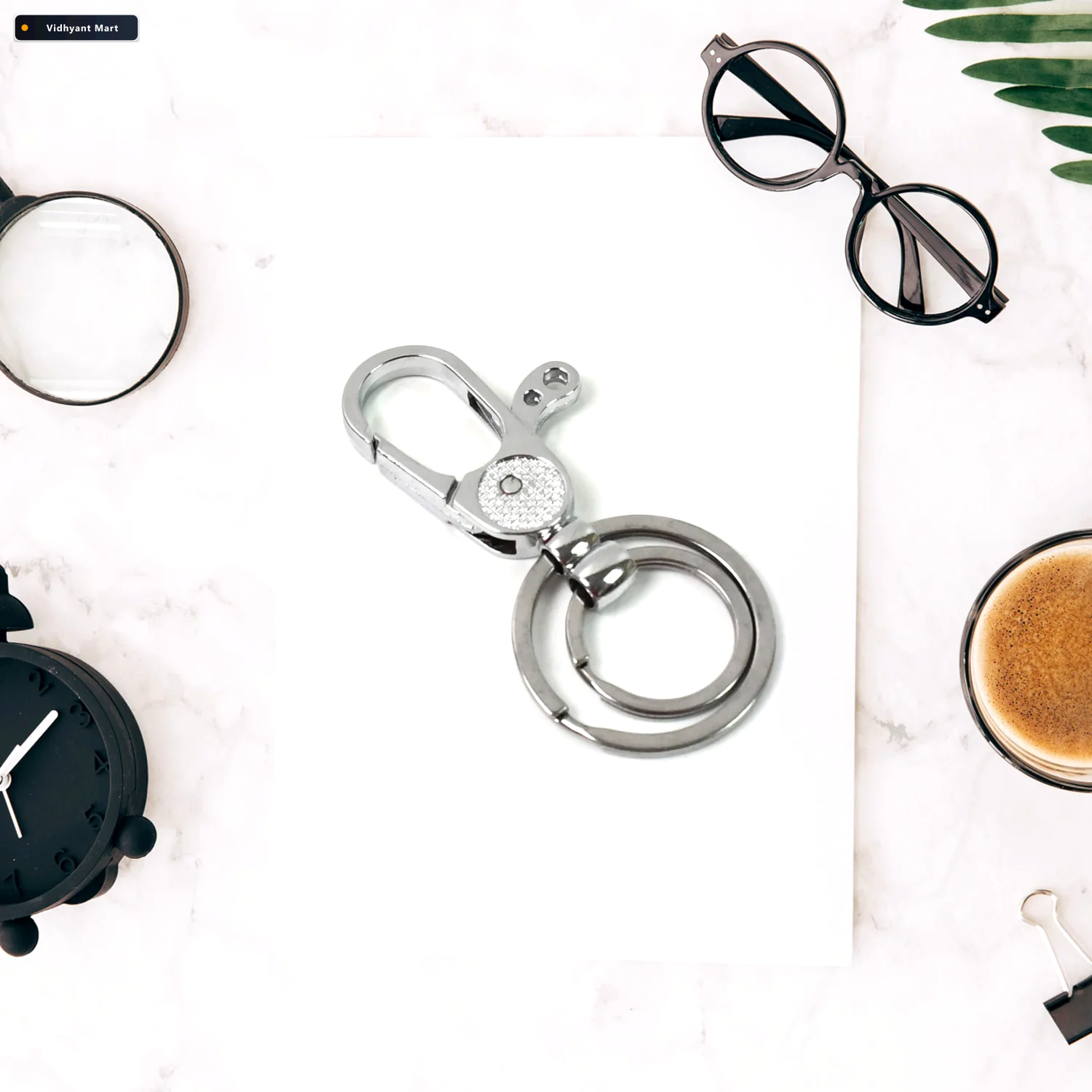 Vidhyant Mart Heavy Duty Stainless Steel Key Holder Durable Styl 2