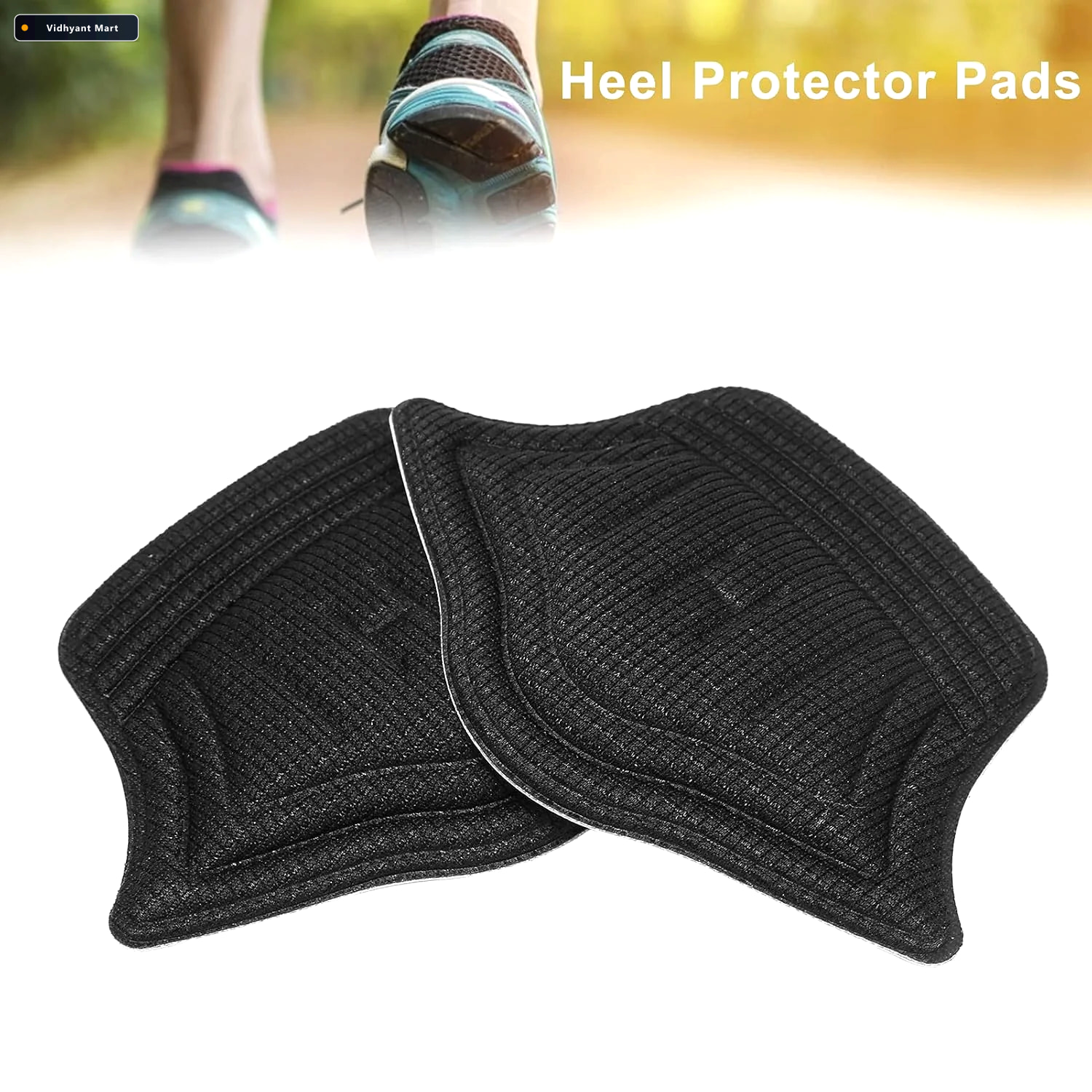 Vidhyant Mart Heel Cushion Pads Soft Protective Shoe Insoles Vel 1