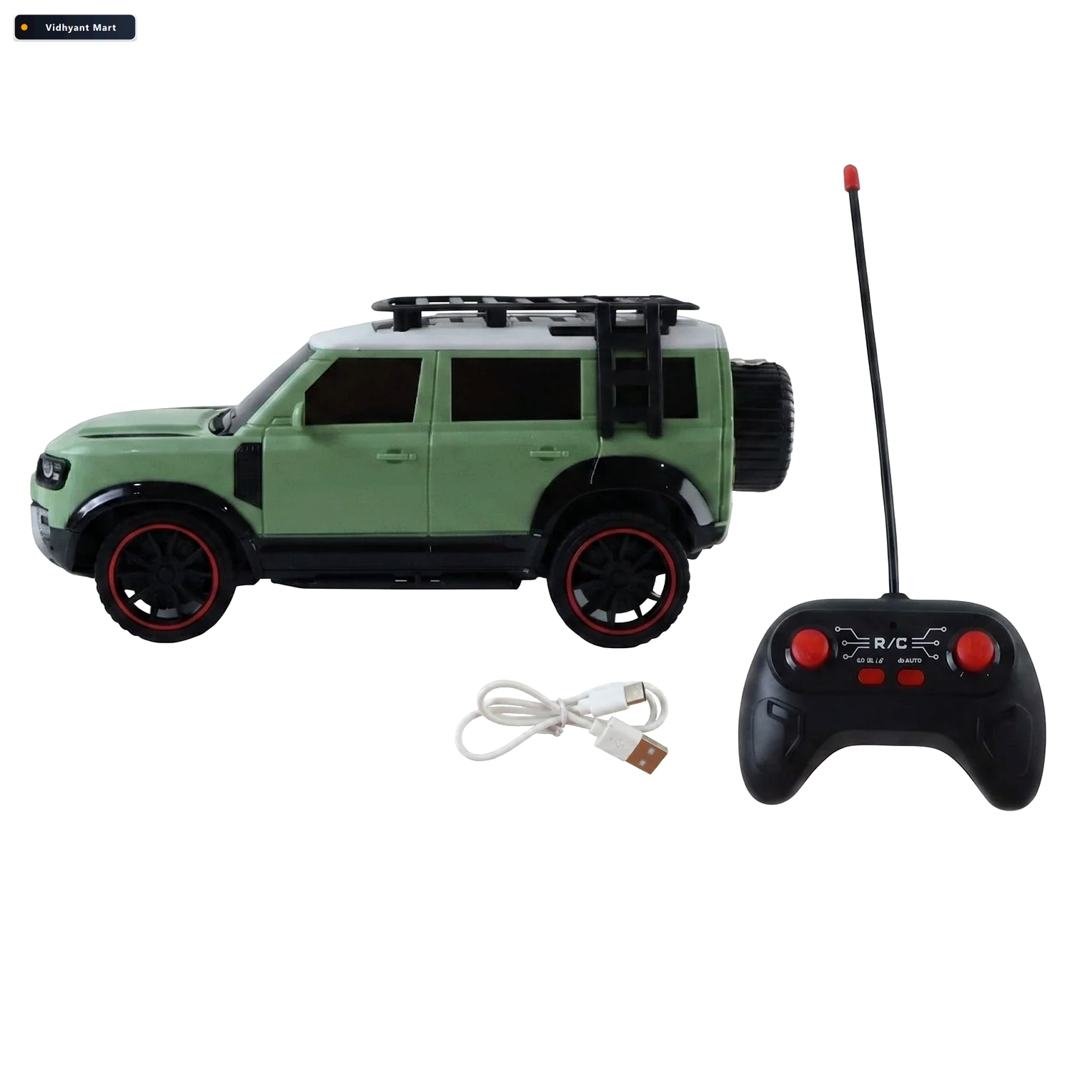 Vidhyant Mart High Speed Remote Control Car Kids Indoor Outdoor 4