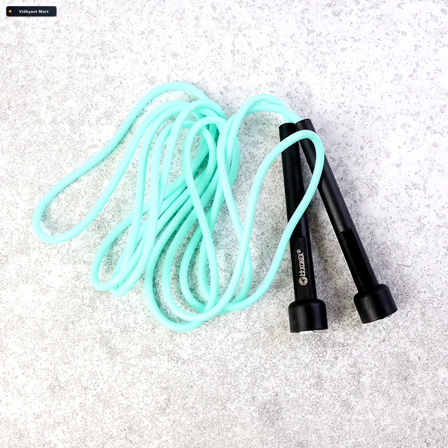 Vidhyant Mart High Speed Skipping Rope Adjustable 3m With Foam H 2