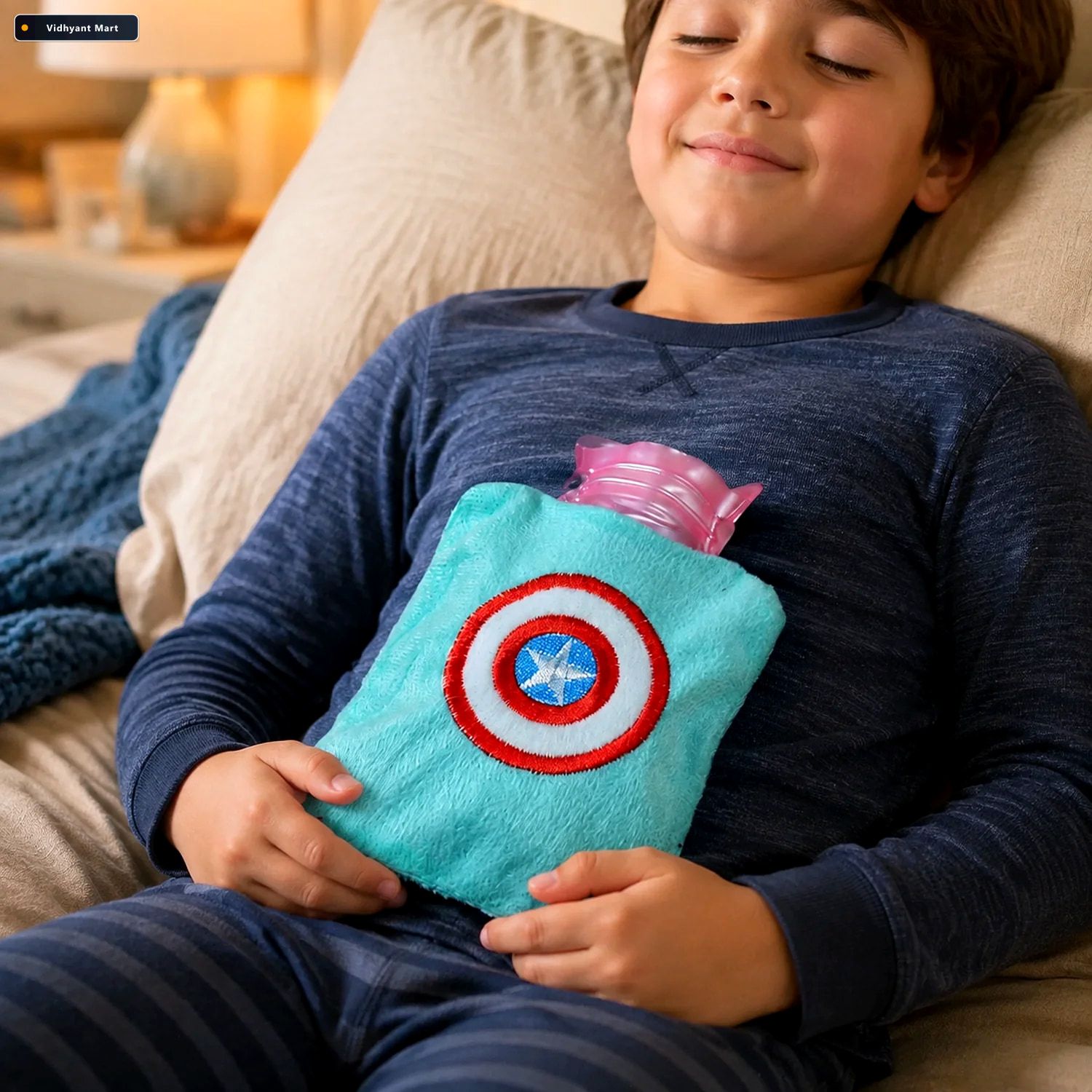 Vidhyant Mart Hot Water Bag Captain America Pain Relief Cover Ve 1