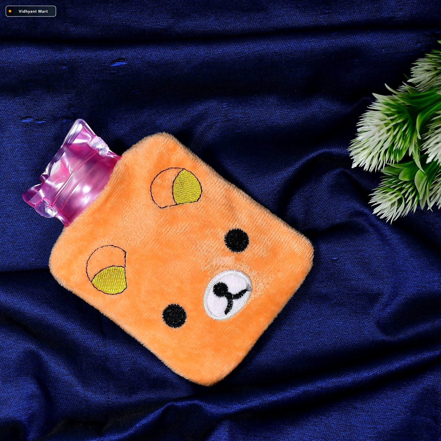 Vidhyant Mart Hot Water Bag For Pain Relief Soft Cover Portable 2