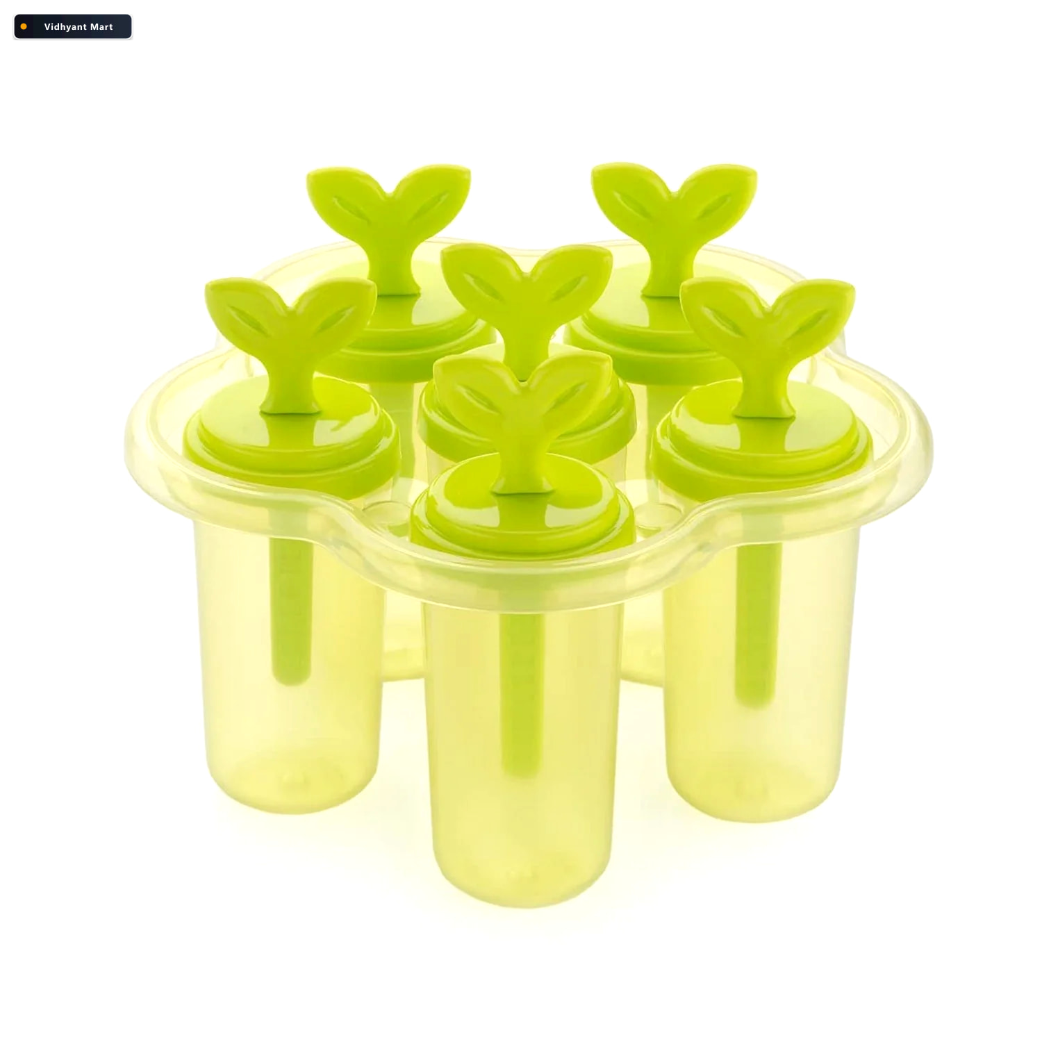 Vidhyant Mart Ice Candy Maker 6 Cavity Bpa Free Plastic Mold Ind 4