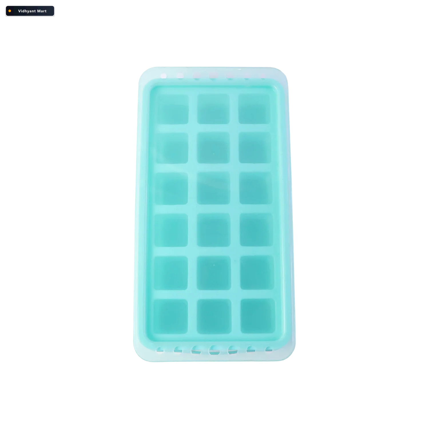 Vidhyant Mart Ice Cube Tray Leak Proof With 18 Grid Silicone Des 4