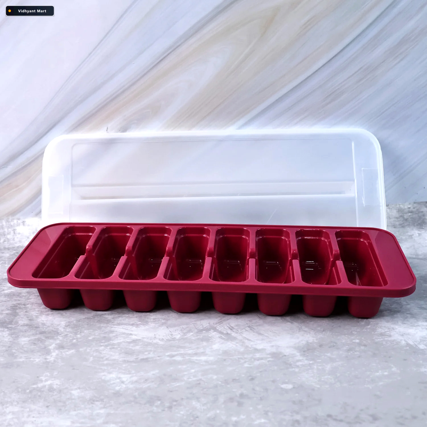 Vidhyant Mart Ice Cube Tray With 2 In 1 Compartment Leakproof Du 3