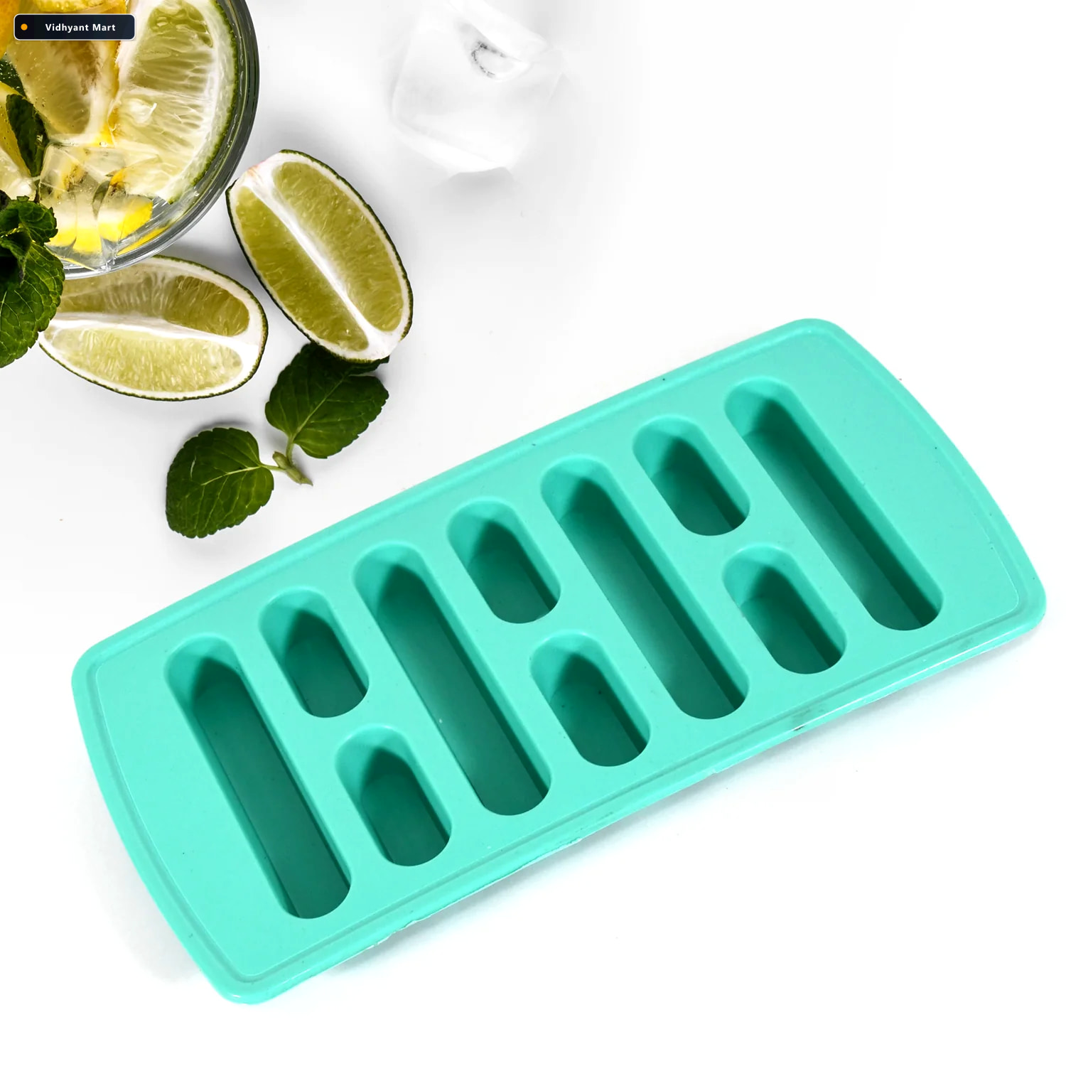 Vidhyant Mart Ice Tray Portable Easy Release Ice Mold For Home U 3