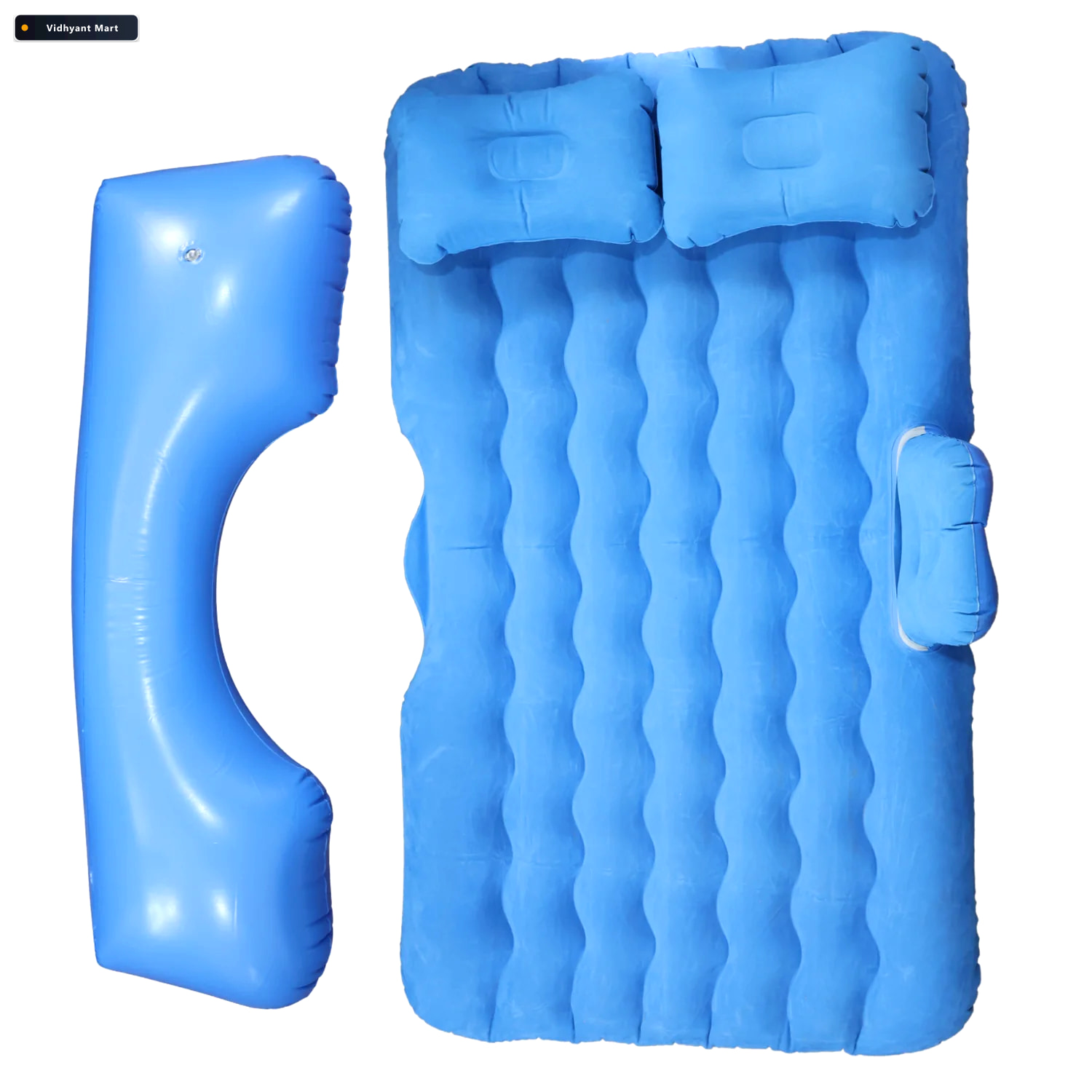 Vidhyant Mart Inflatable Car Backseat Air Mattress Portable Comf 4