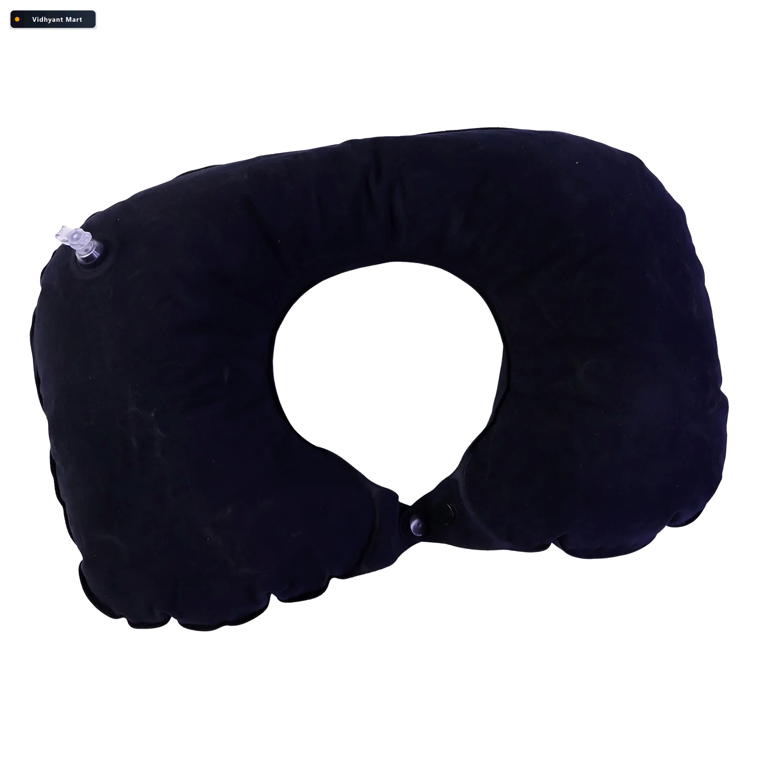 Vidhyant Mart Inflatable Travel Neck Pillow Soft Portable Self I 4