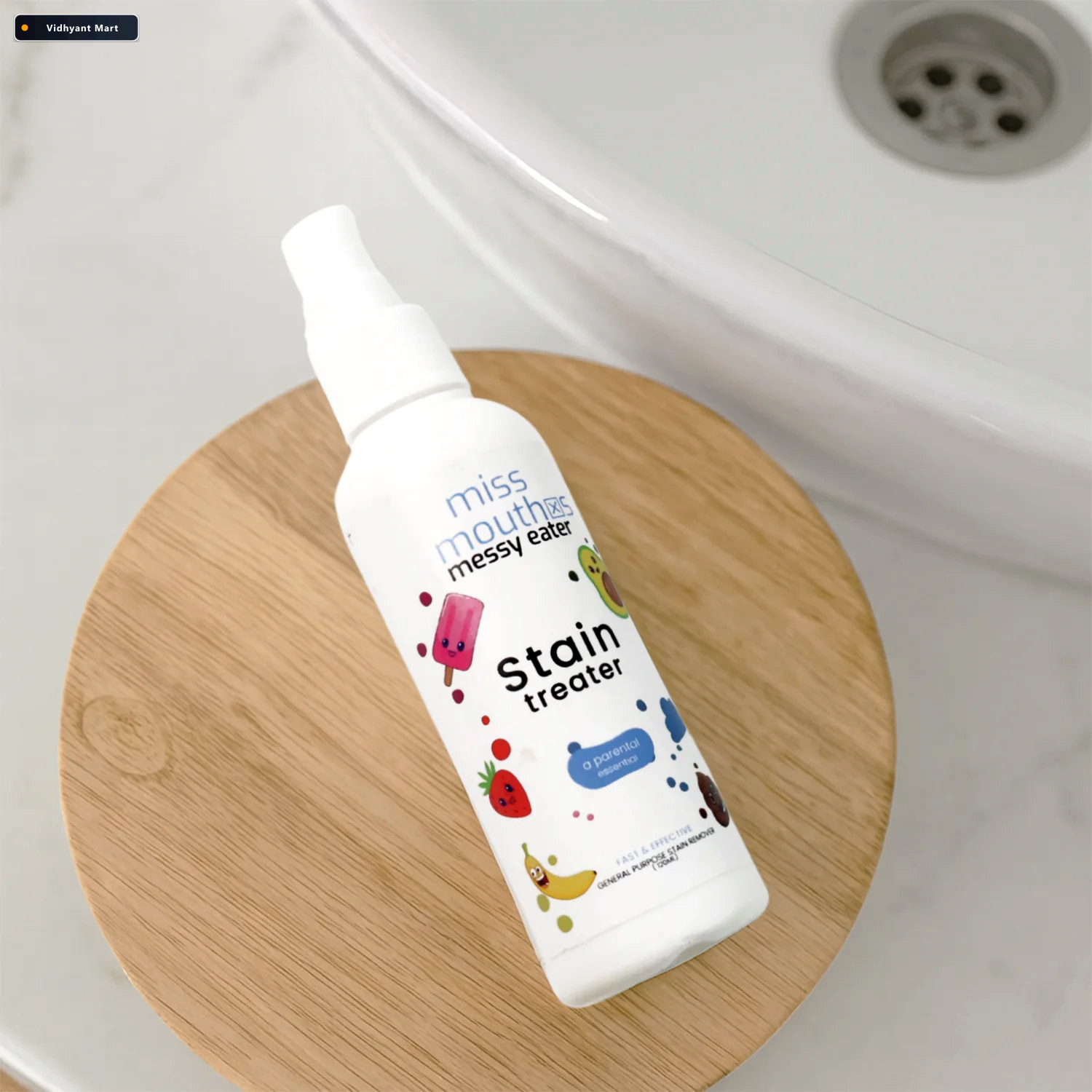 Vidhyant Mart Instant Stain Remover Spray Fast Gentle Fabric Cle 1
