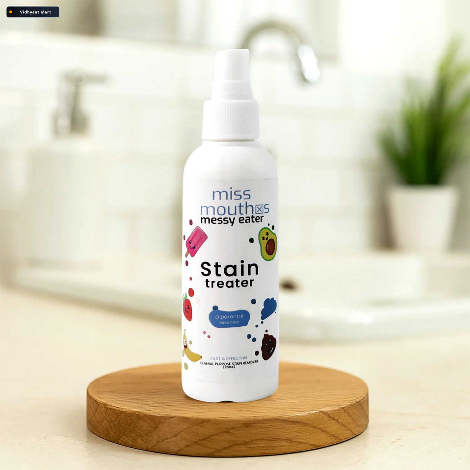 Vidhyant Mart Instant Stain Remover Spray Fast Gentle Fabric Cle 2