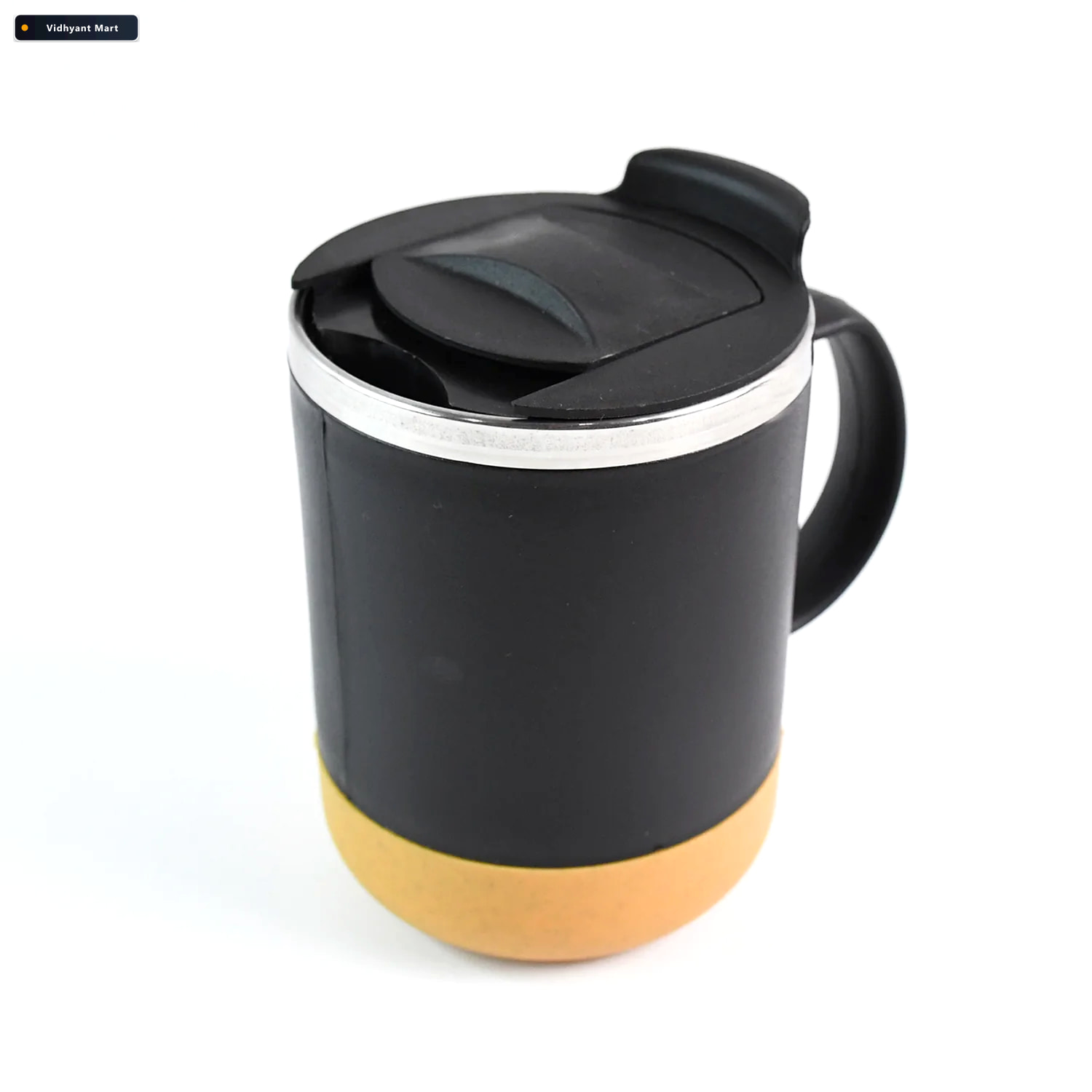 Vidhyant Mart Insulated Coffee Mug 350ml Spill Proof Long Lastin 4