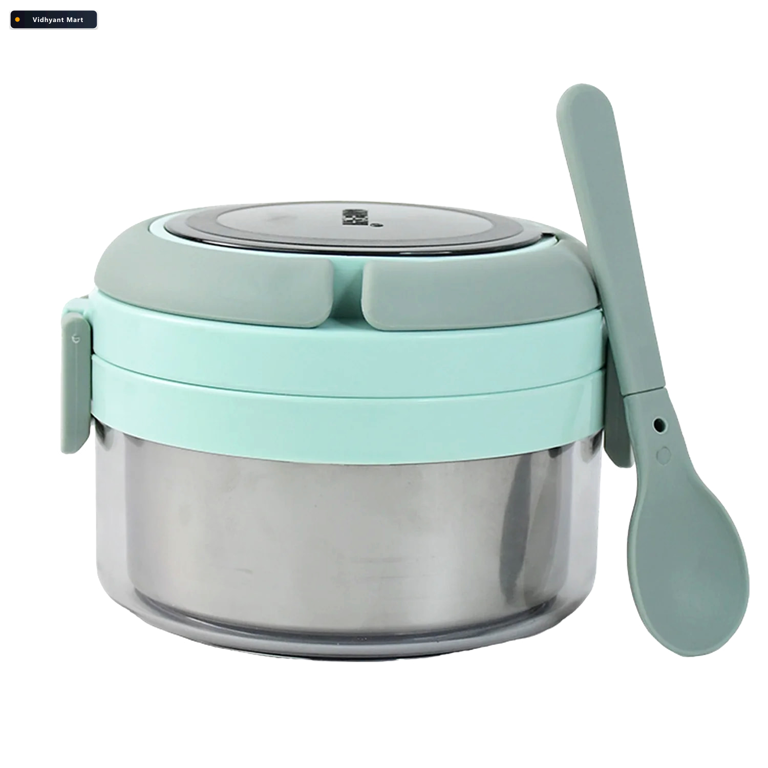 Vidhyant Mart Insulated Lunch Box 400ml Leakproof Stainless Stee 4