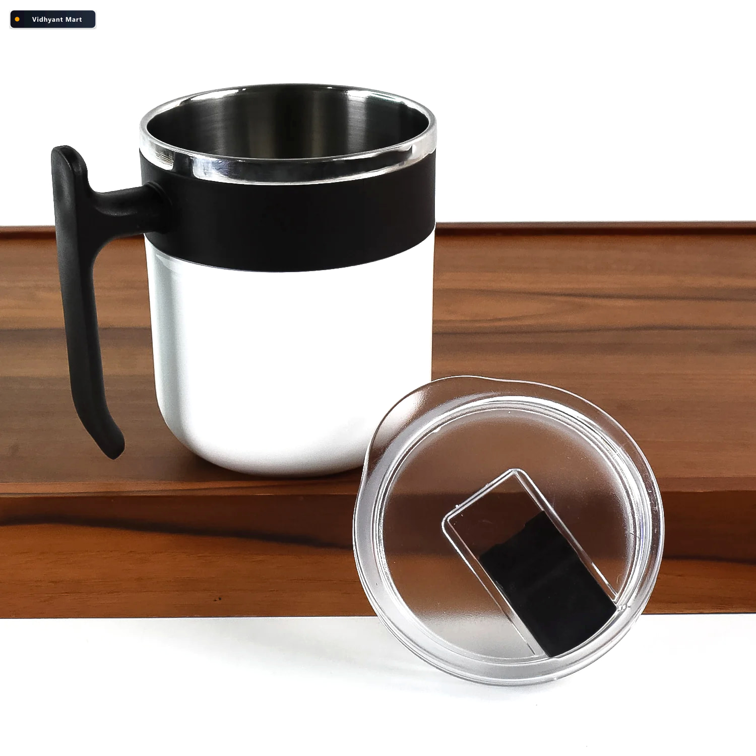 Vidhyant Mart Insulated Mug 350ml Stainless Steel Spill Resistan 2