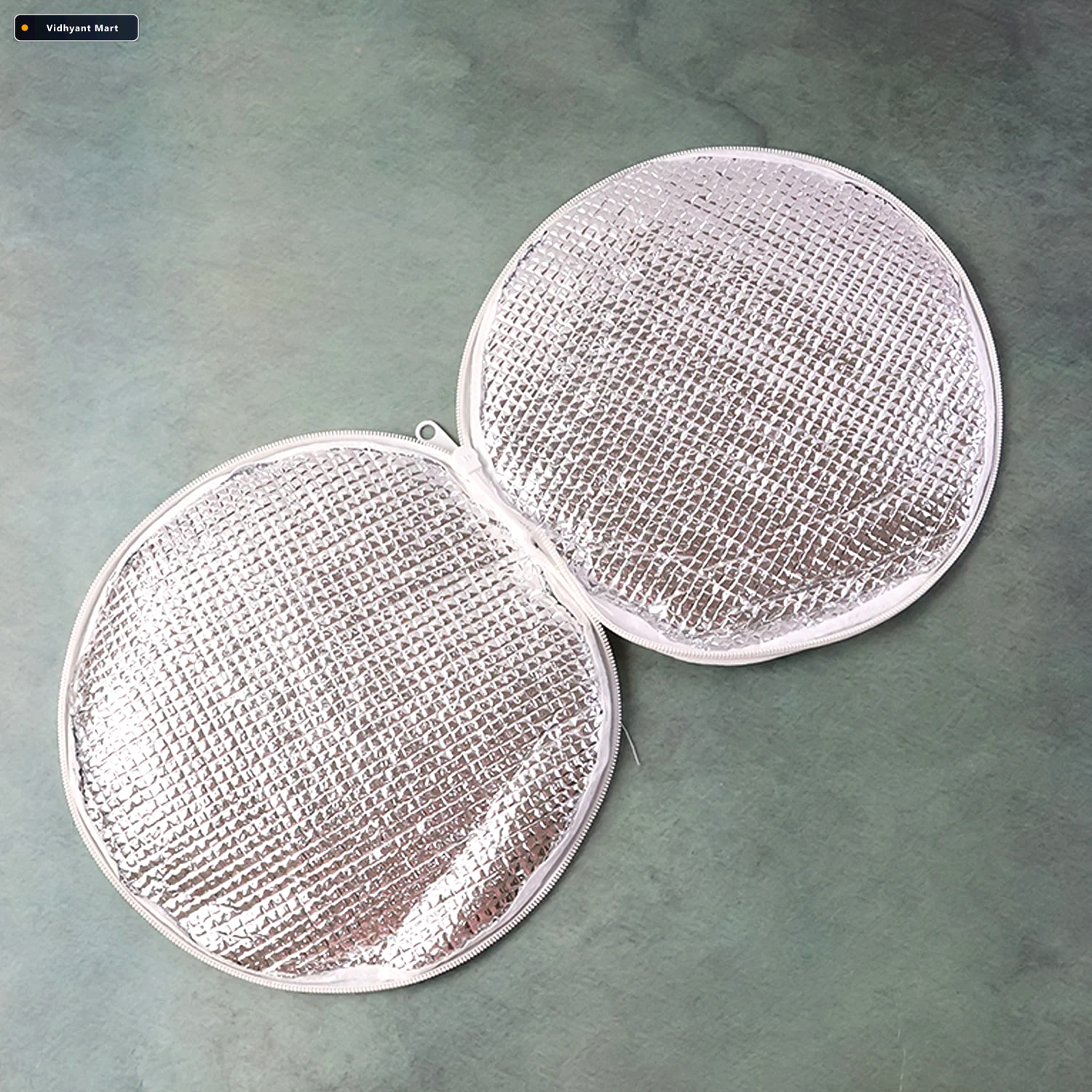 Vidhyant Mart Insulated Roti Cover Keeps Rotis Warm Fresh 23x23c 2
