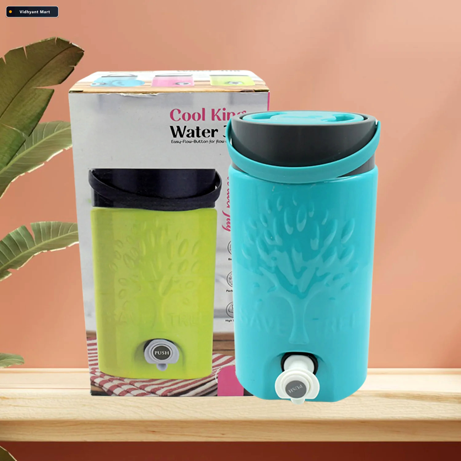 Vidhyant Mart Insulated Water Jug 2000ml Leakproof With Tap Nekz 1