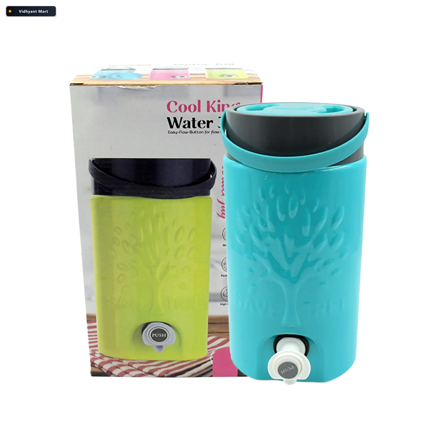 Vidhyant Mart Insulated Water Jug 2000ml Leakproof With Tap Nekz 4