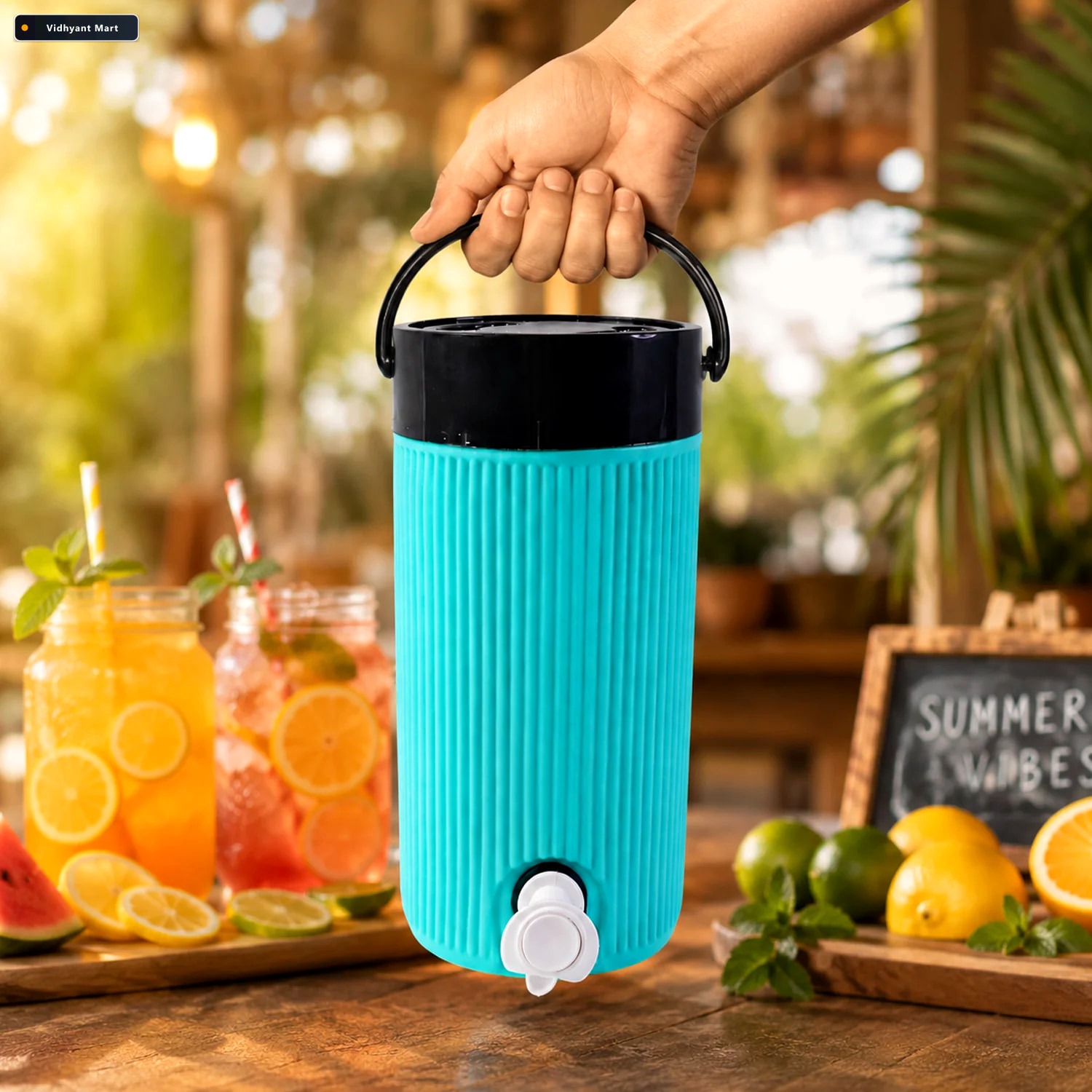 Vidhyant Mart Insulated Water Jug 25l Leakproof Tap Durable Desi 2
