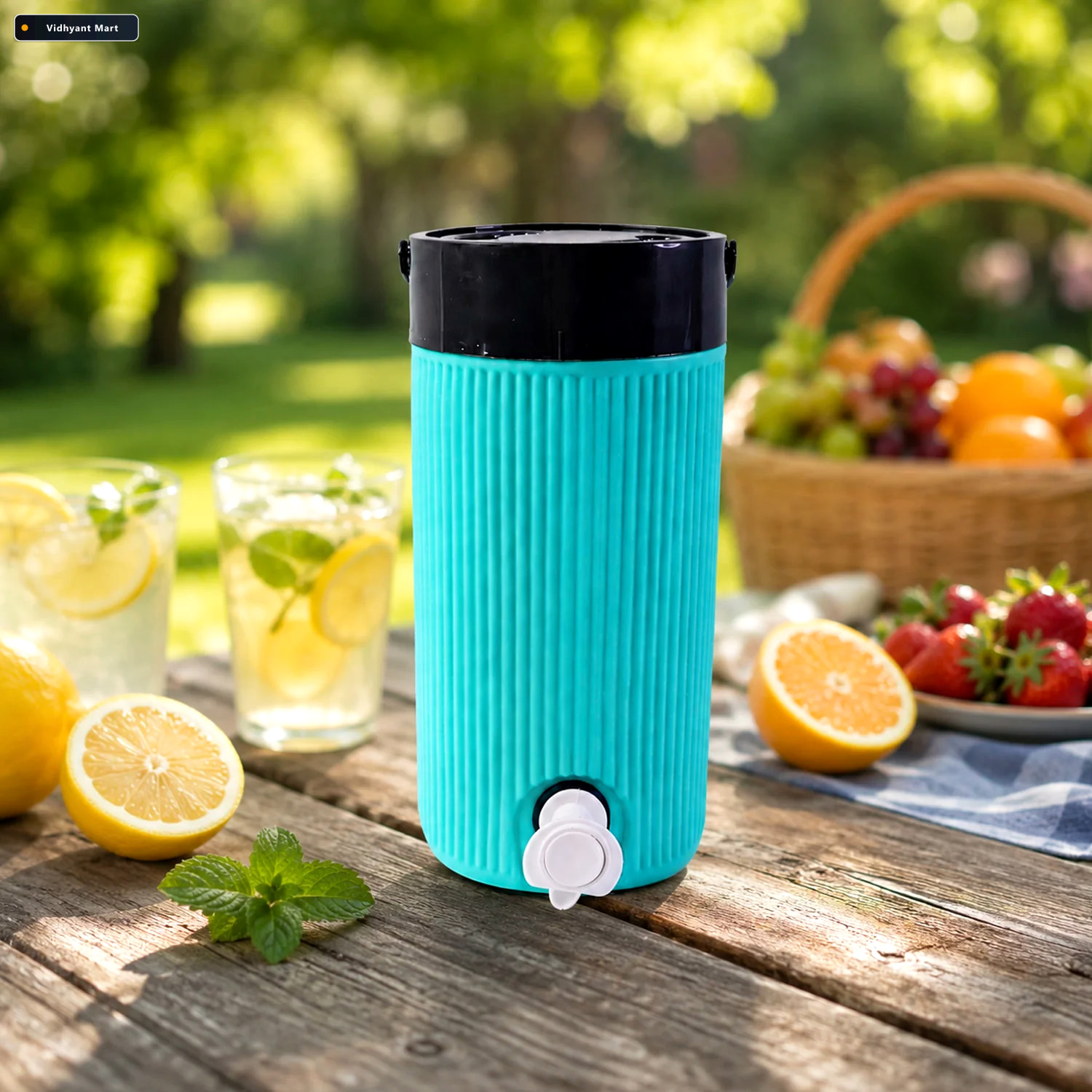 Vidhyant Mart Insulated Water Jug 25l Leakproof Tap Durable Desi 4
