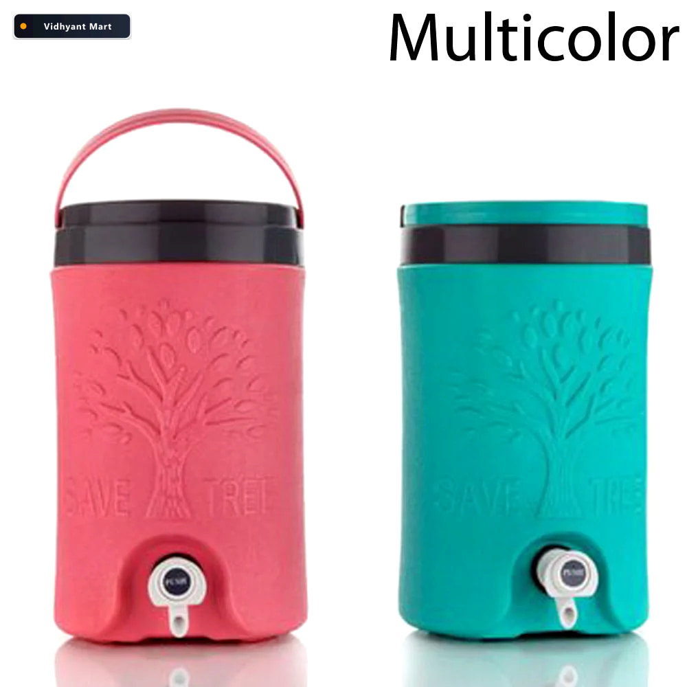 Vidhyant Mart Insulated Water Jug 4300 Ml Sturdy Handle Tap Nekz 3