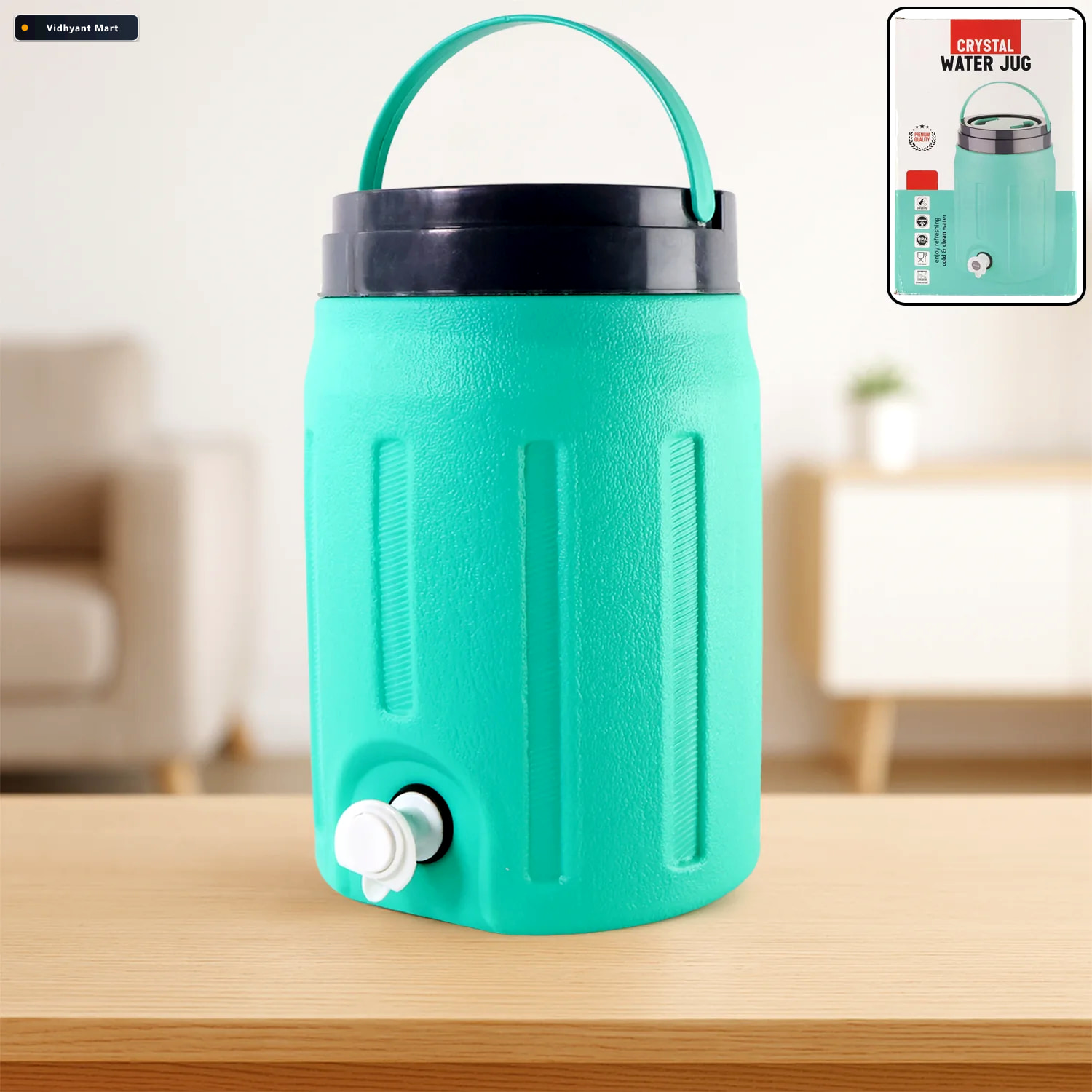 Vidhyant Mart Insulated Water Jug 55l Keeps Water Cool Fresh 1