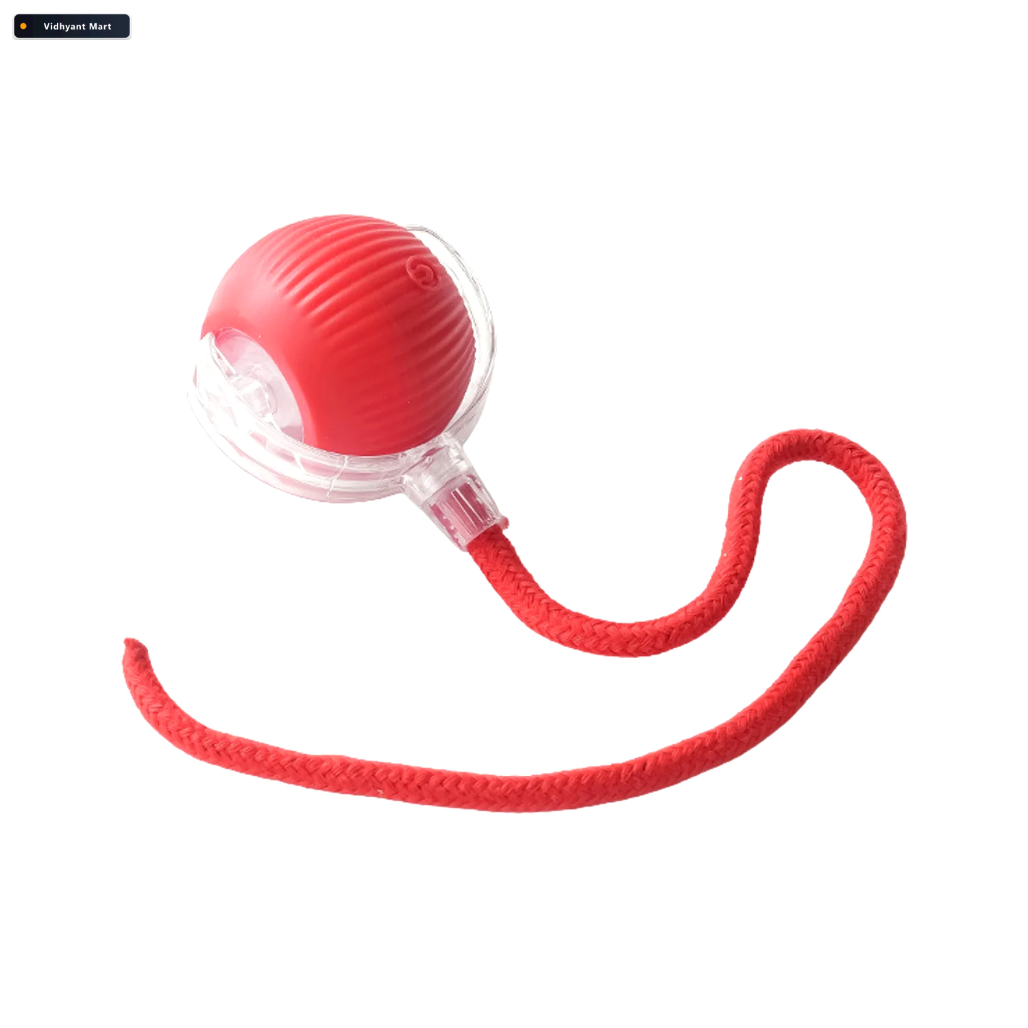 Vidhyant Mart Interactive Cat Toy Ball Led Light Detachable Tail 4